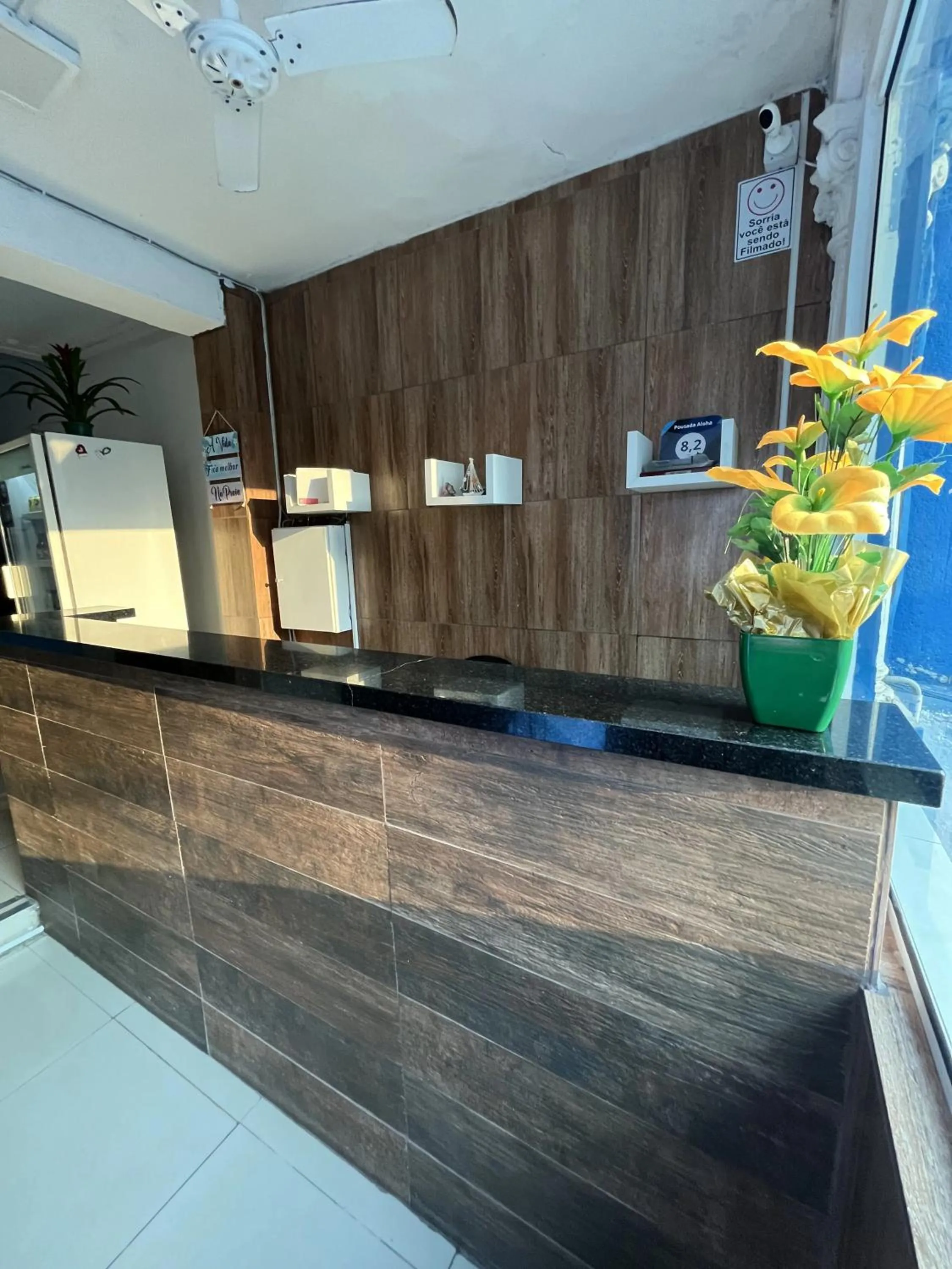 Lobby or reception in Pousada Aloha Santos