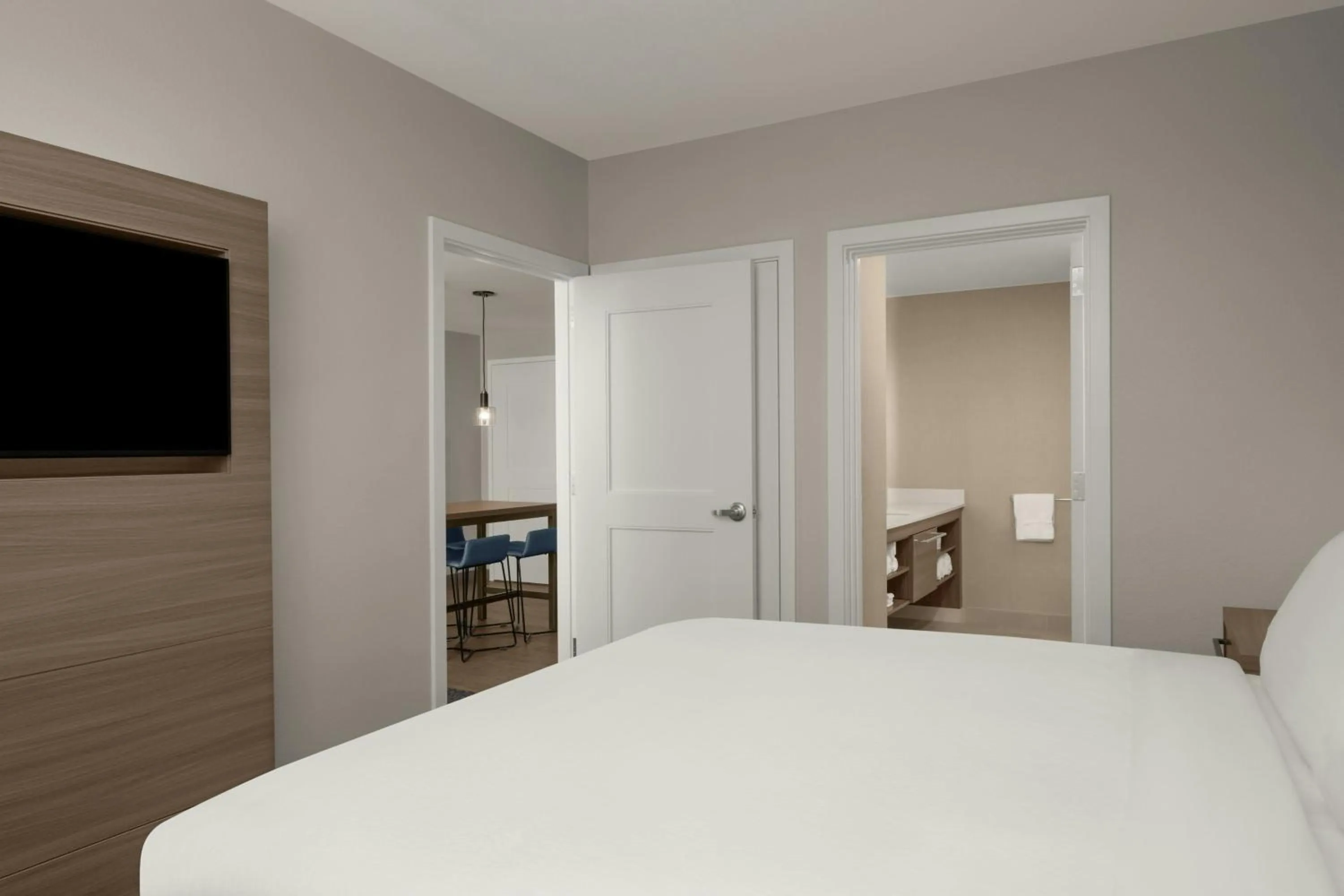 Bedroom, Bed in Residence Inn by Marriott Eagle Boise