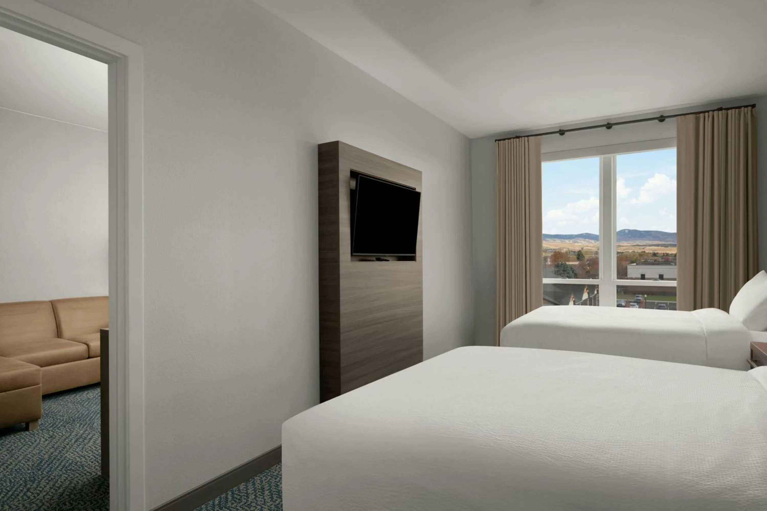Bedroom, Bed in Residence Inn by Marriott Eagle Boise