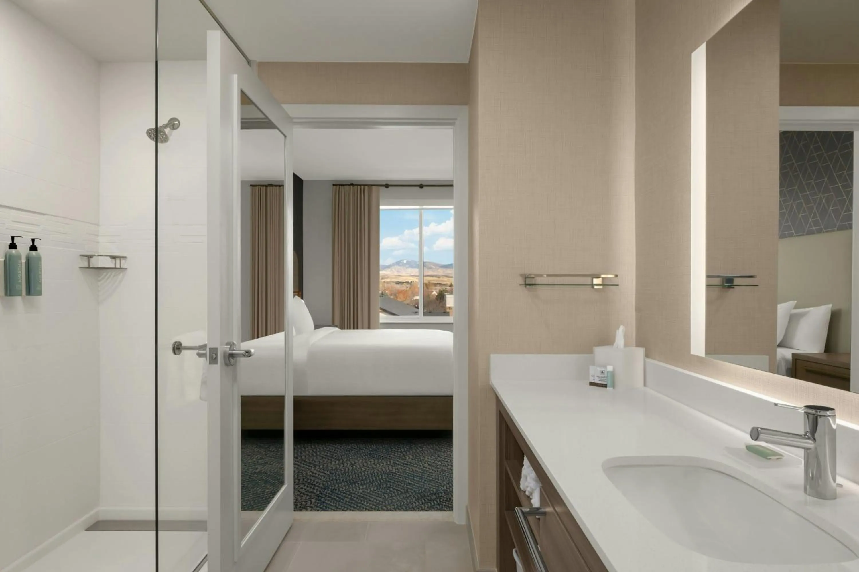 Bedroom, Bed in Residence Inn by Marriott Eagle Boise