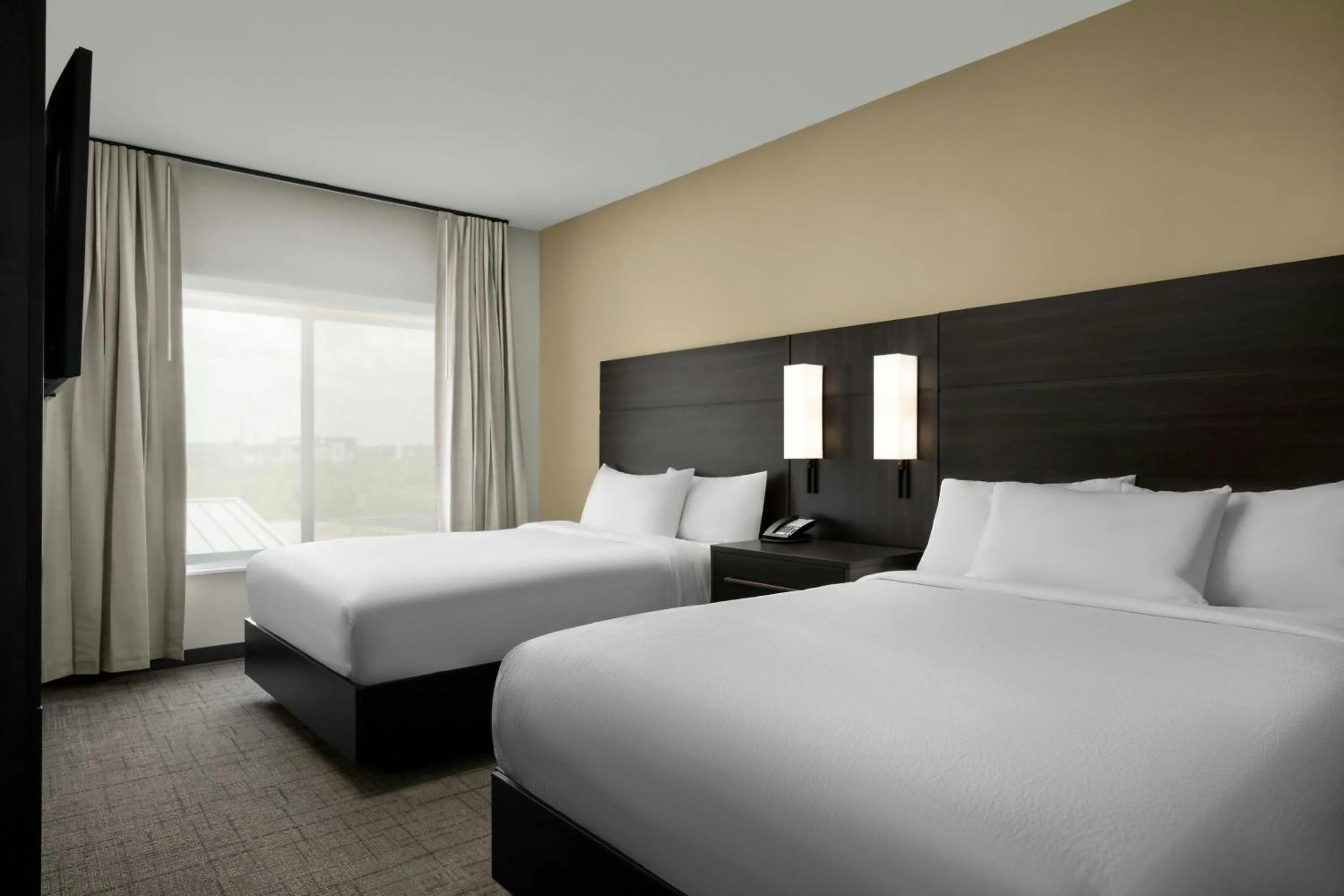 Bedroom, Bed in Residence Inn by Marriott Indianapolis Noblesville