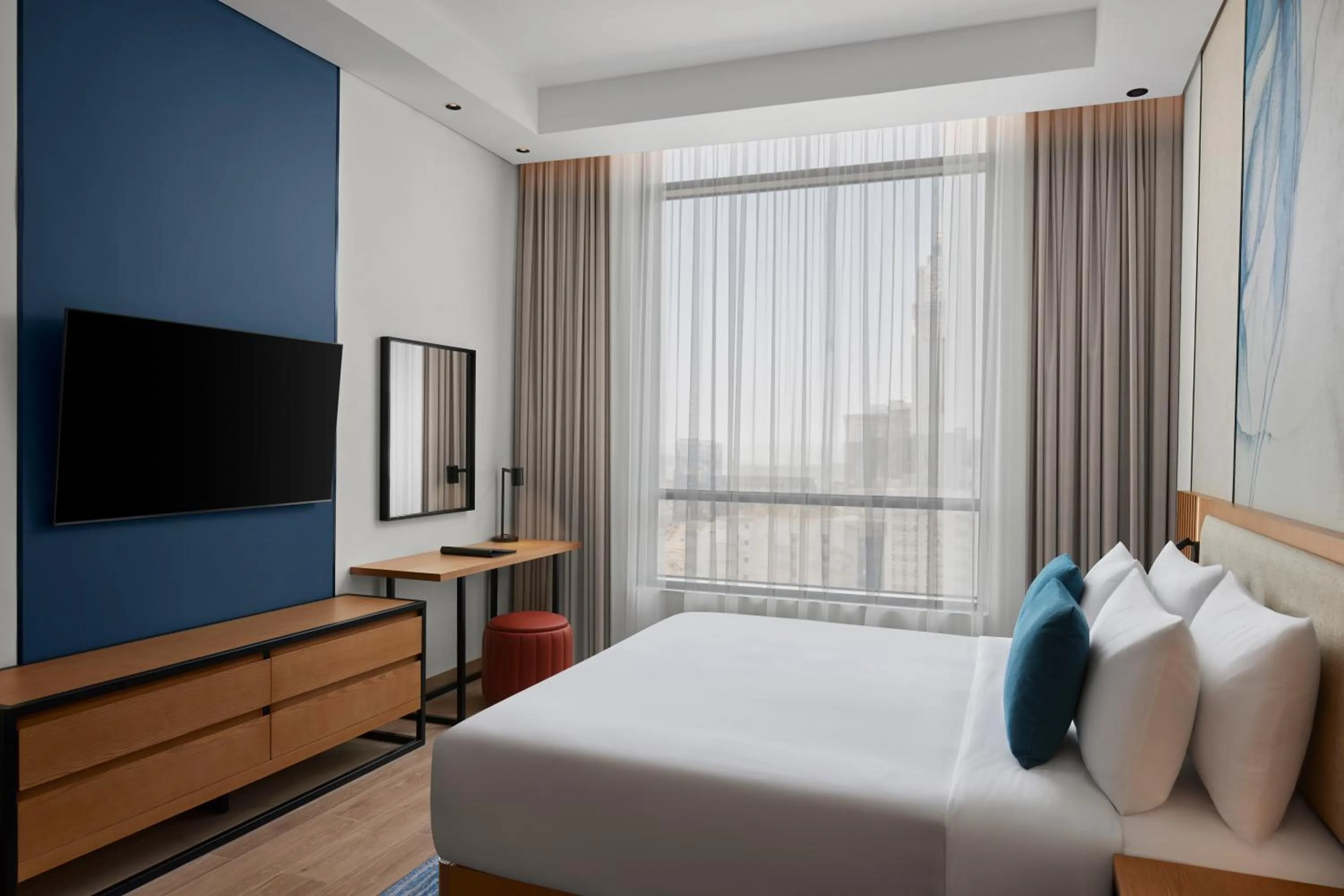 Bedroom, Bed in Courtyard by Marriott Makkah