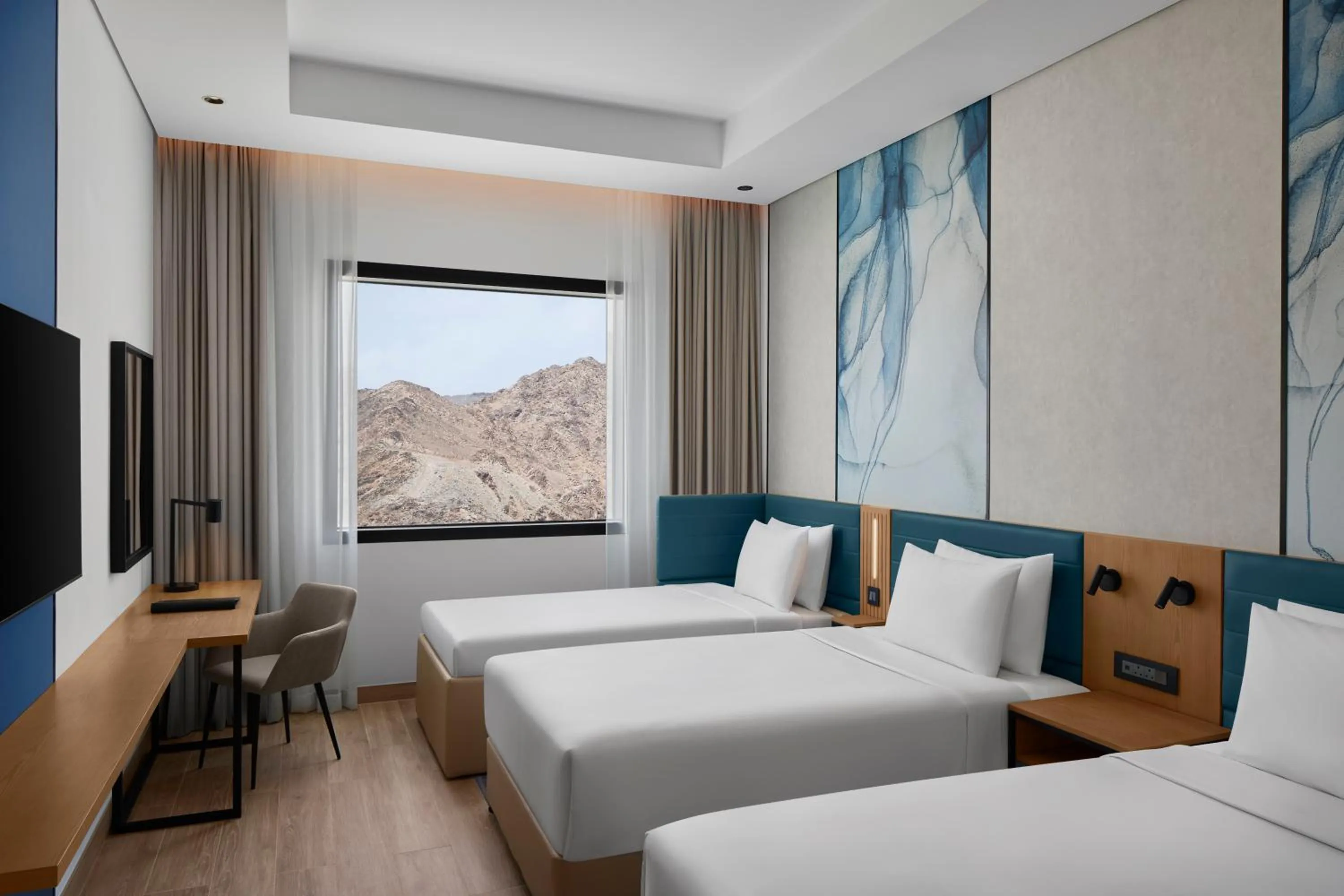 Bed in Courtyard by Marriott Makkah