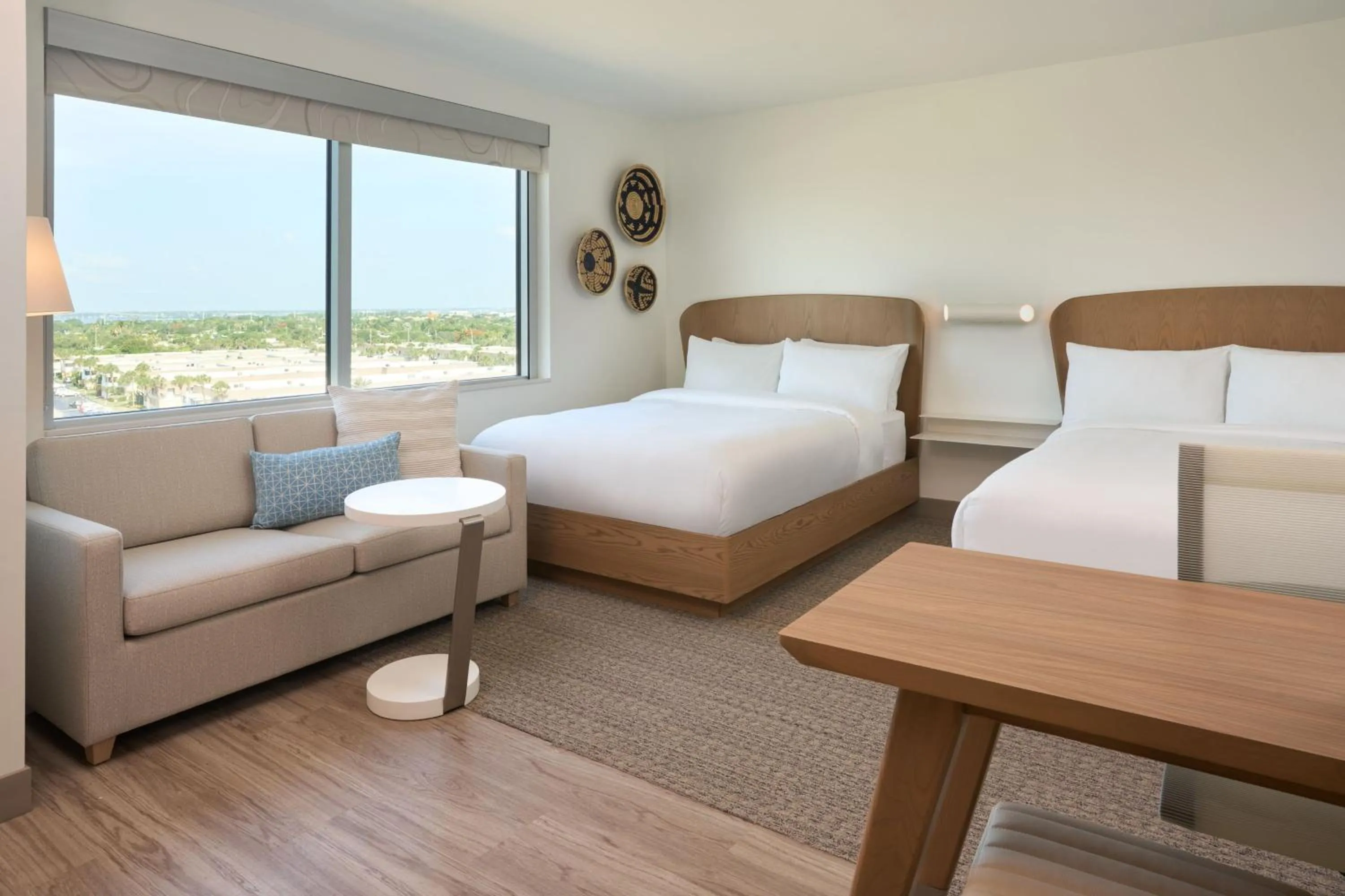 Photo of the whole room, Bed in Element Melbourne Oceanfront