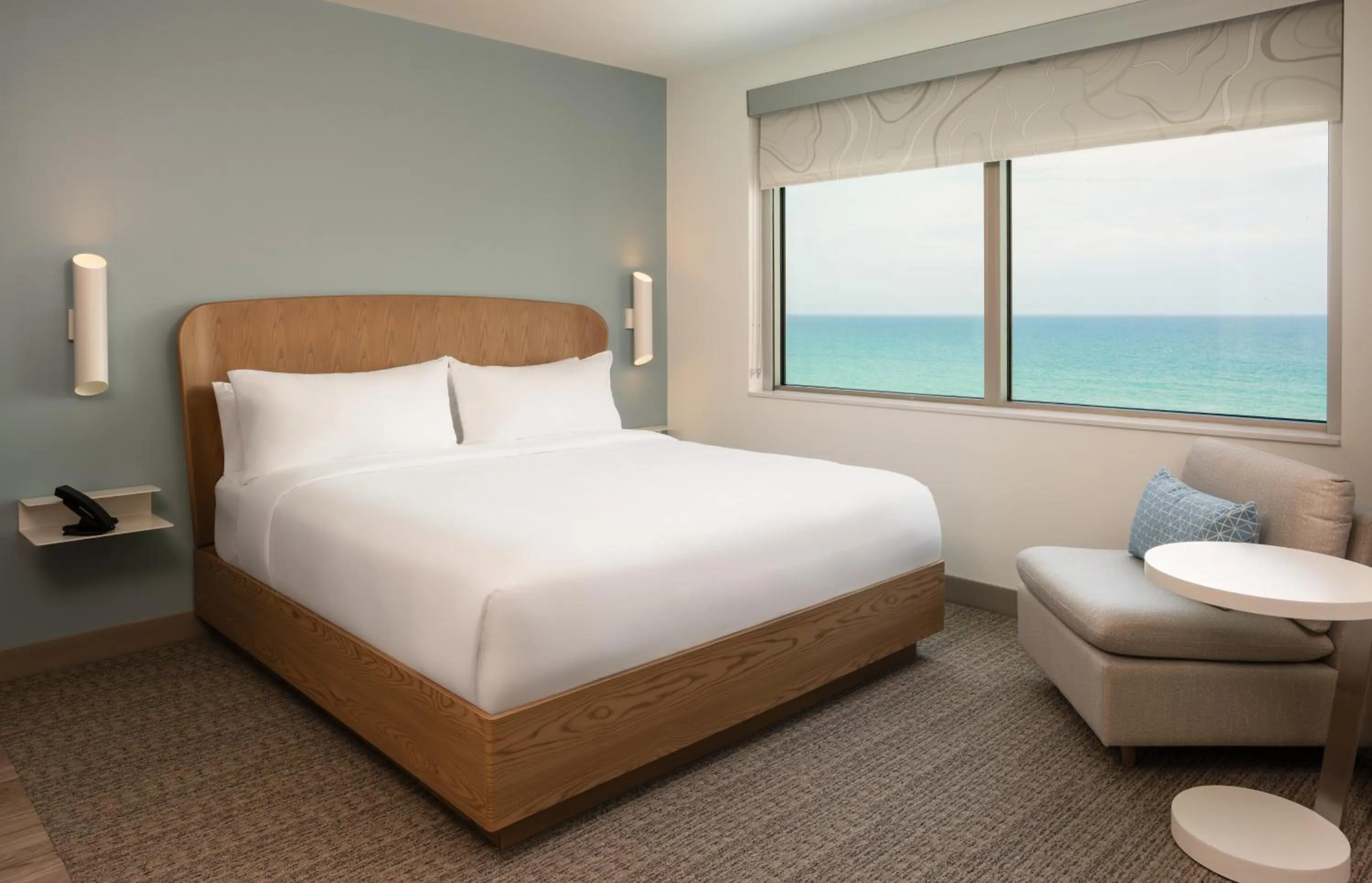 King Studio with Sofa Bed and Ocean View in Element Melbourne Oceanfront