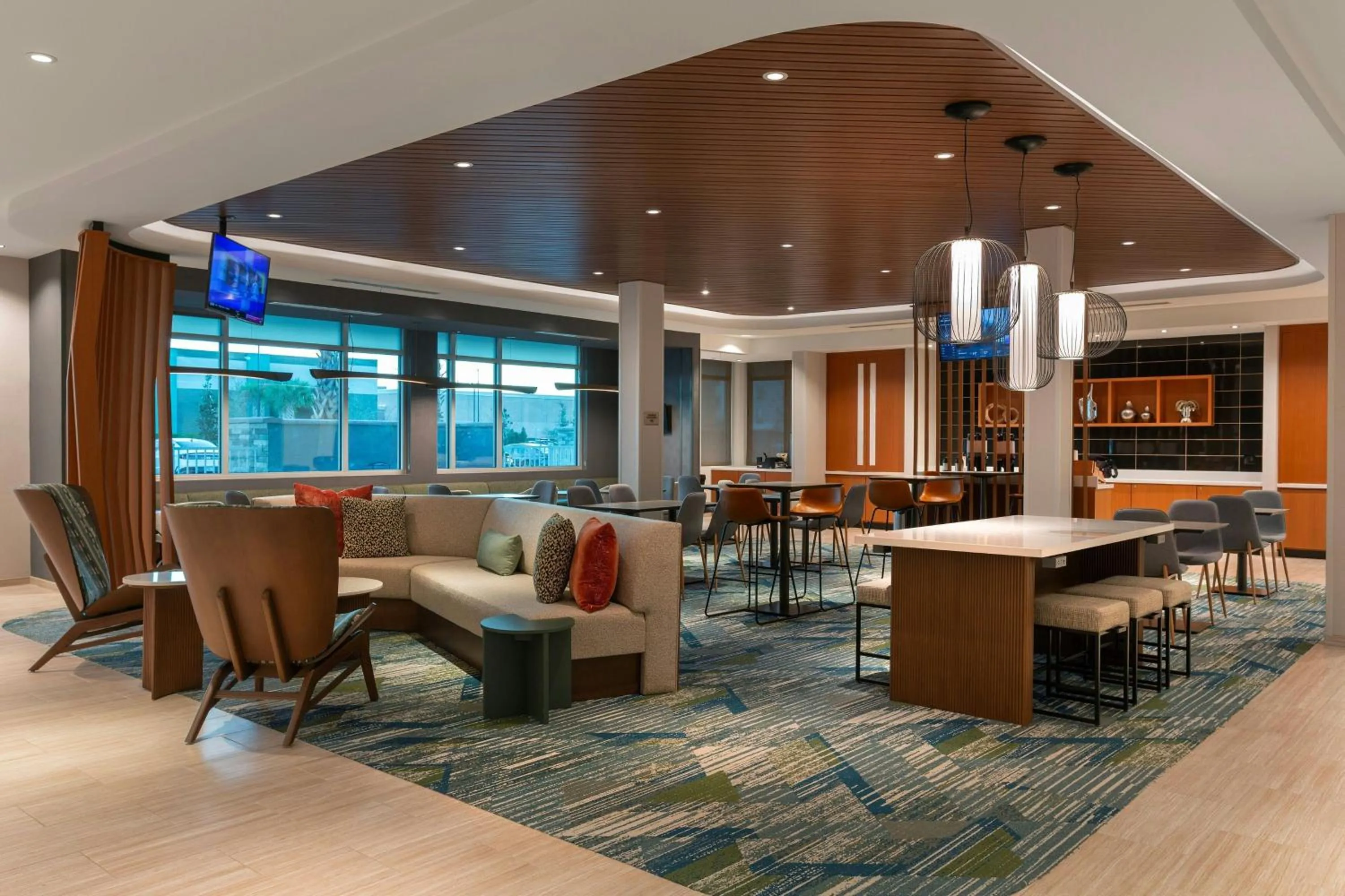 Lobby or reception in SpringHill Suites by Marriott West Melbourne Palm Bay
