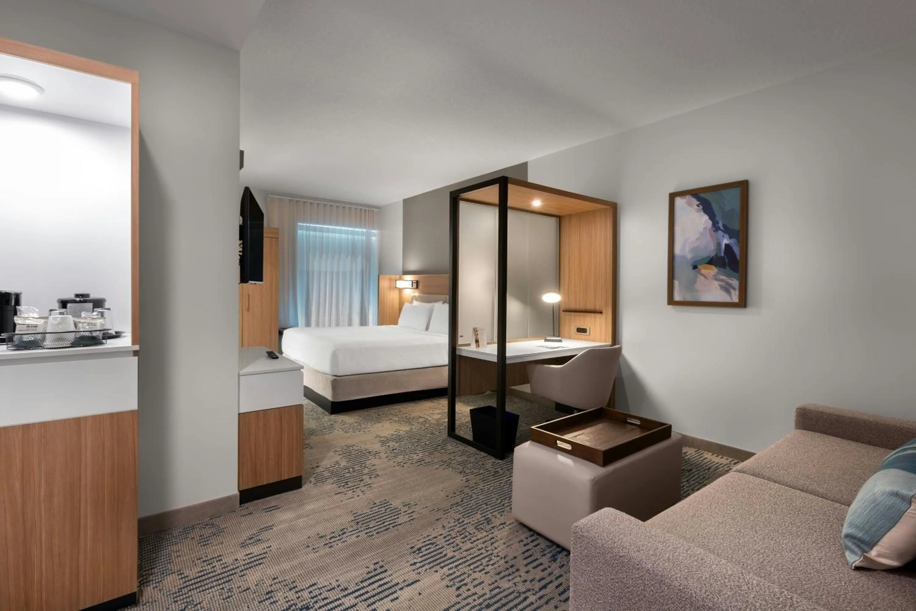 Photo of the whole room, Bed in SpringHill Suites by Marriott West Melbourne Palm Bay