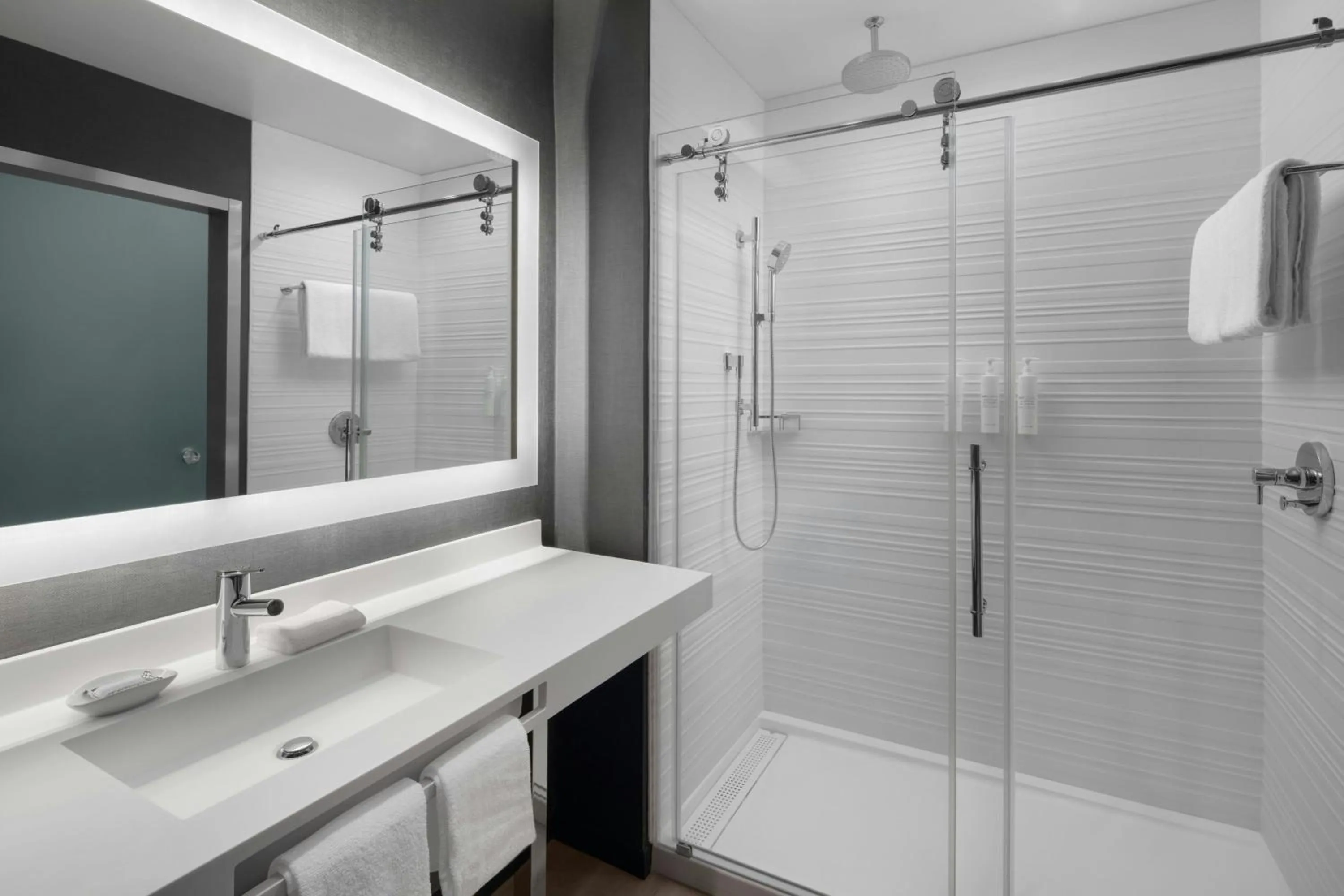 Bathroom in AC Hotel by Marriott St. Louis Clayton