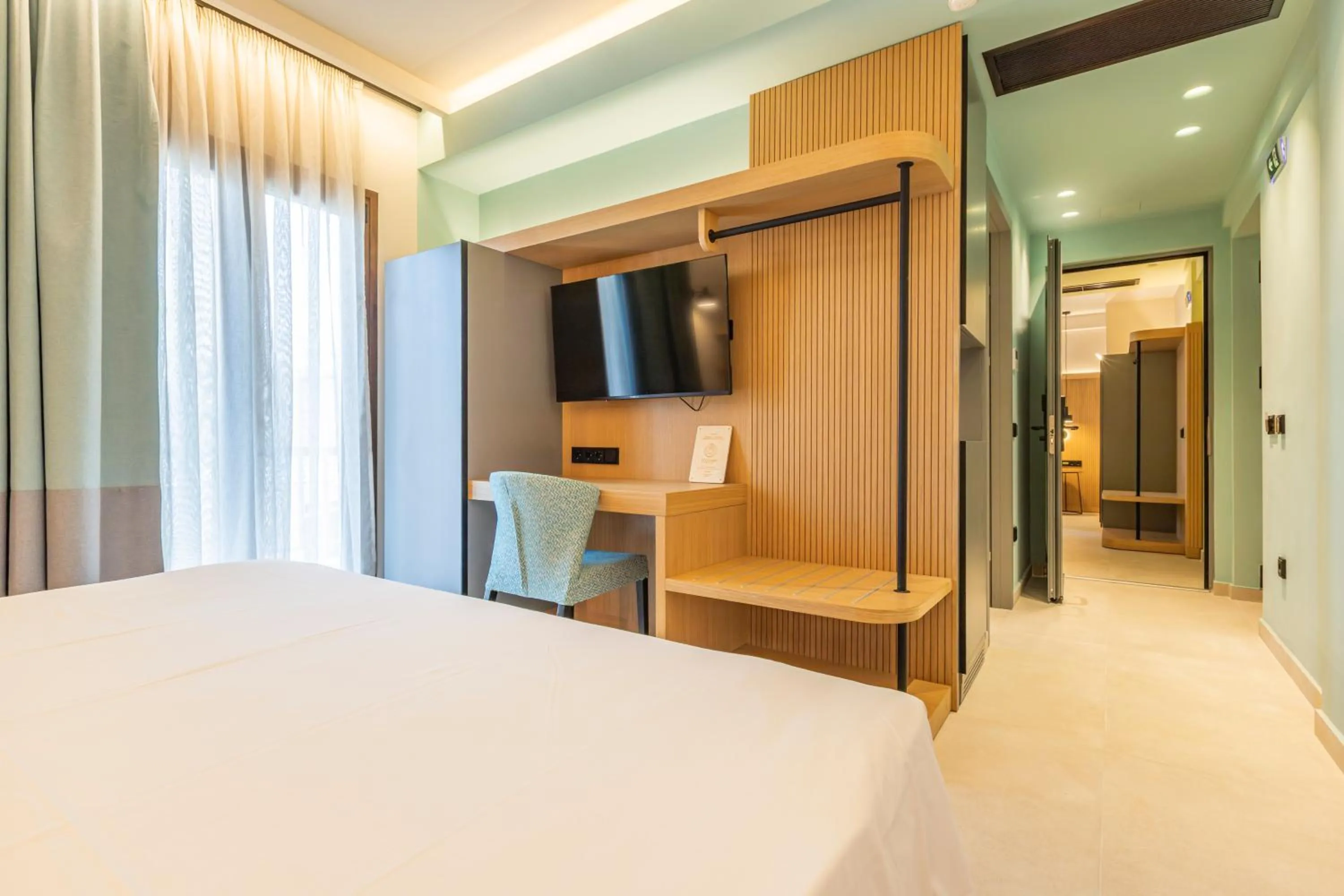 Photo of the whole room, Bed in Sokratis Hotel