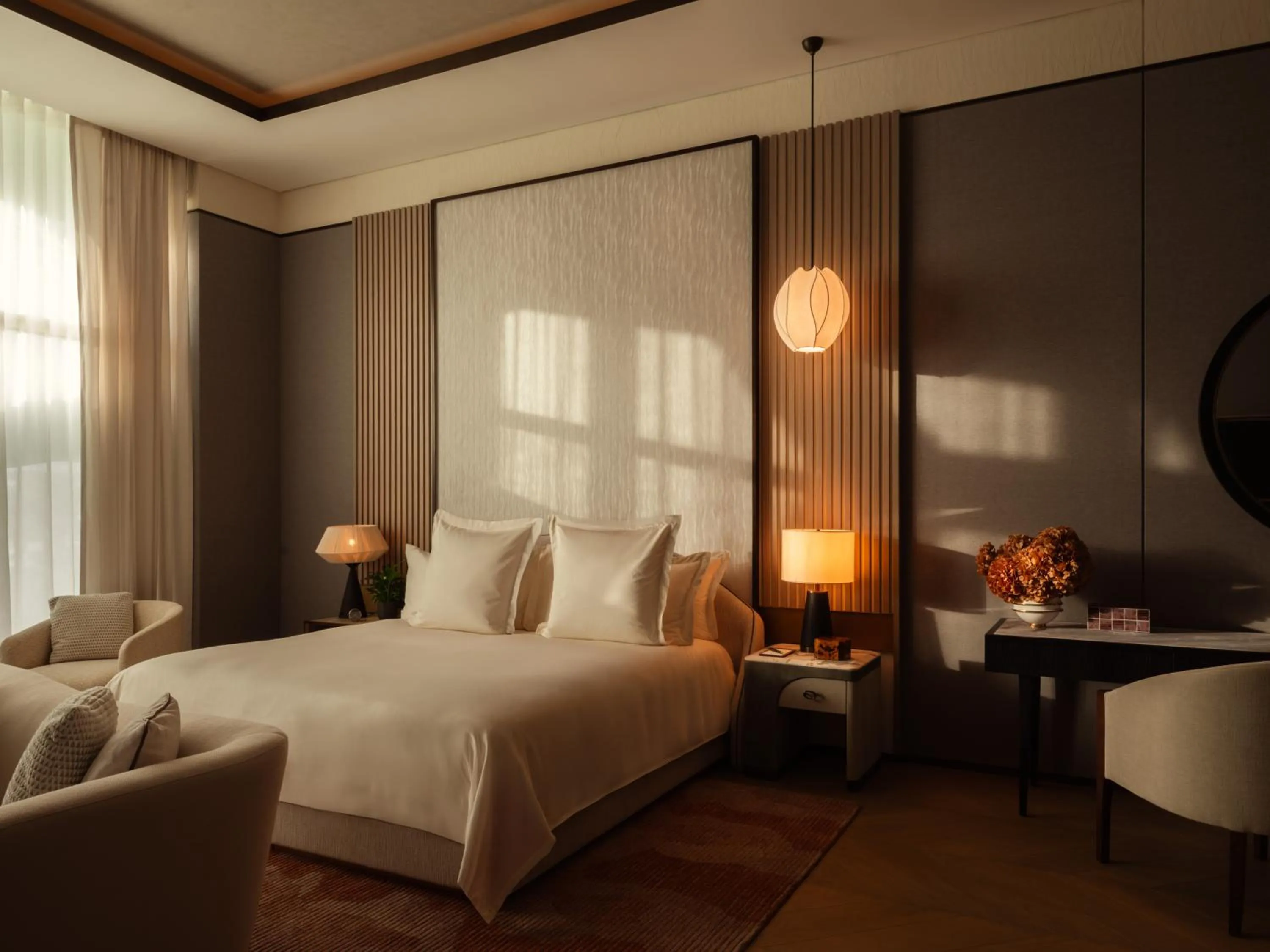 Bedroom, Bed in Rosewood Doha