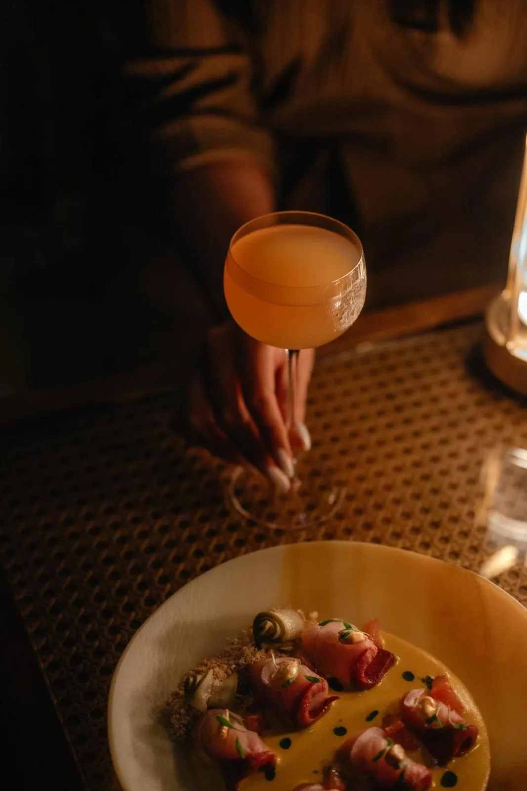 Lounge or bar in Rosewood Doha