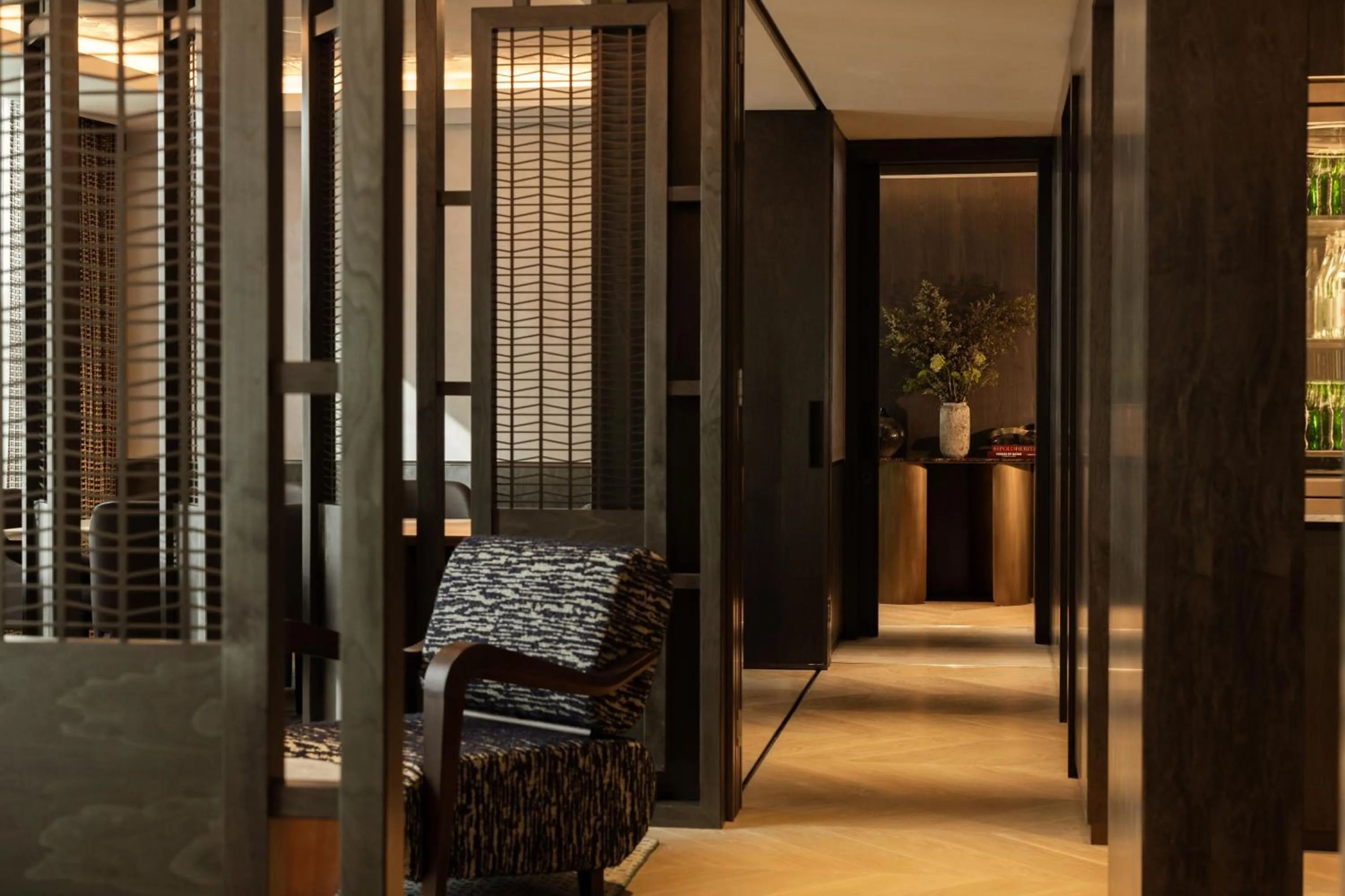 Lounge or bar in Rosewood Doha