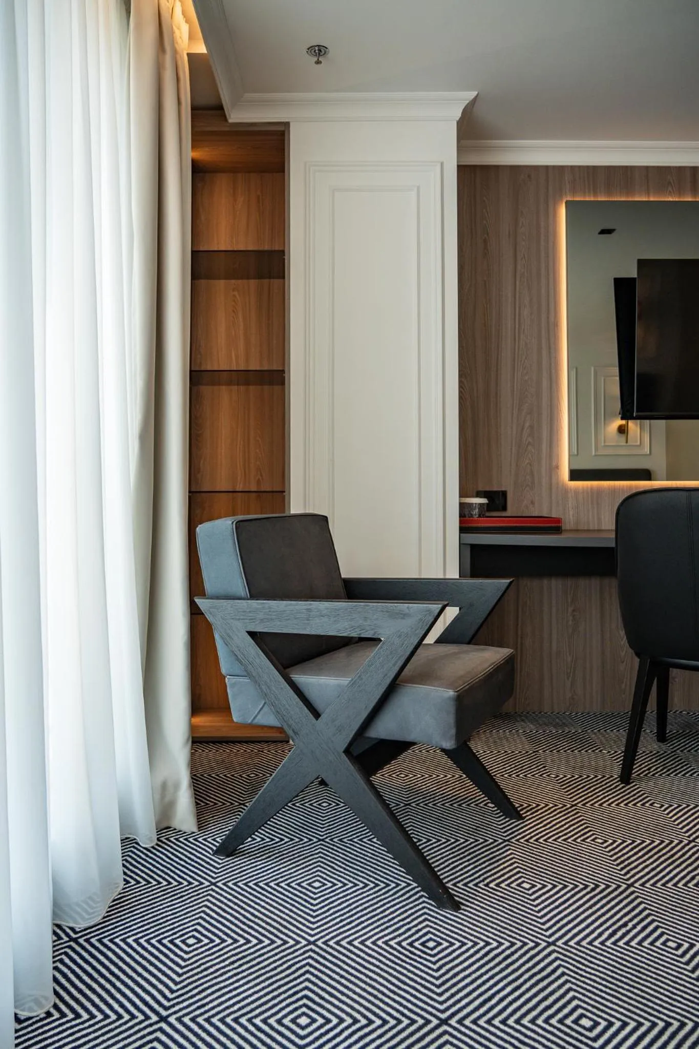 Seating area in Sky Airport Hotel