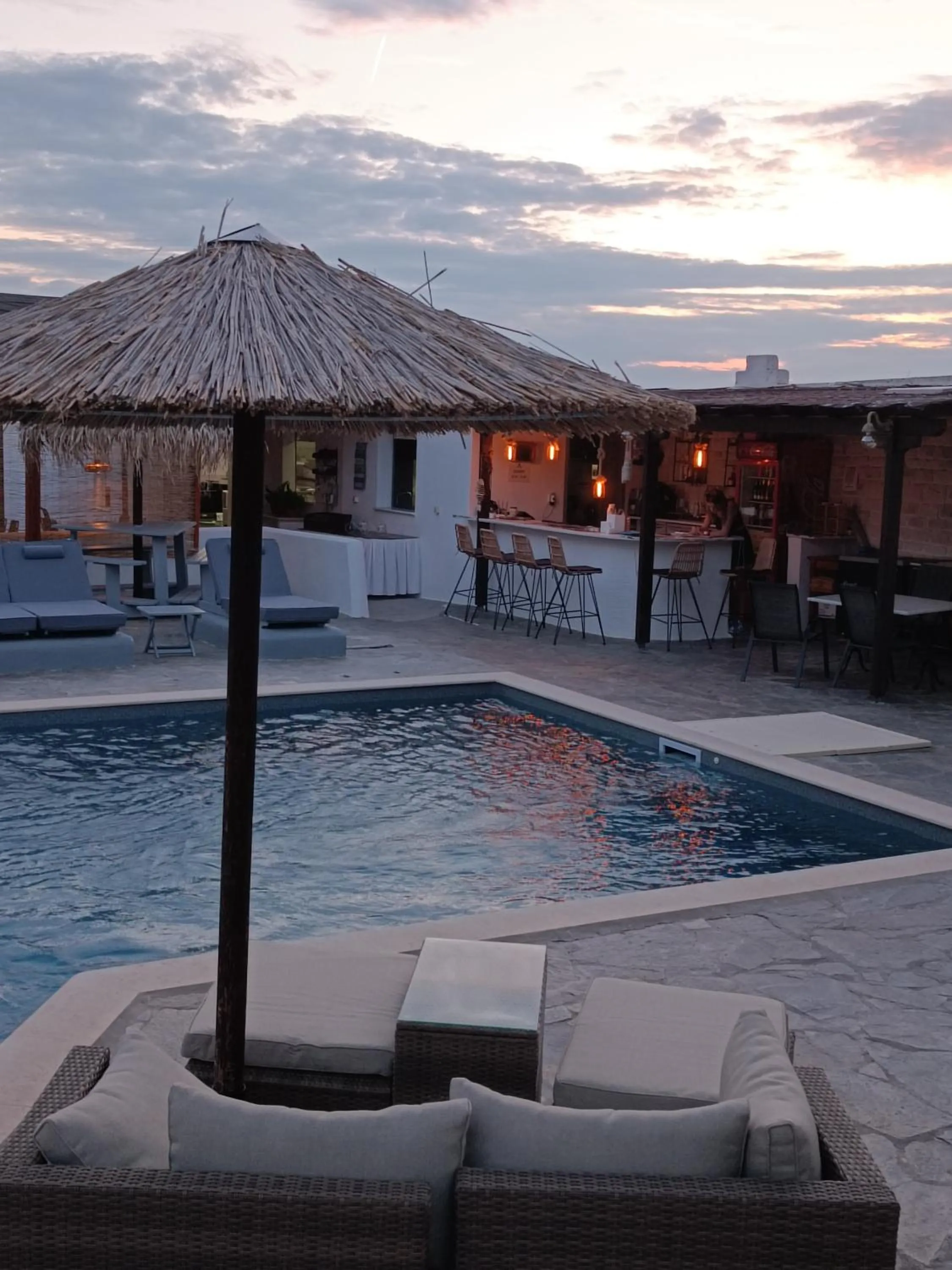 Pool view in Naxos Summerland resort