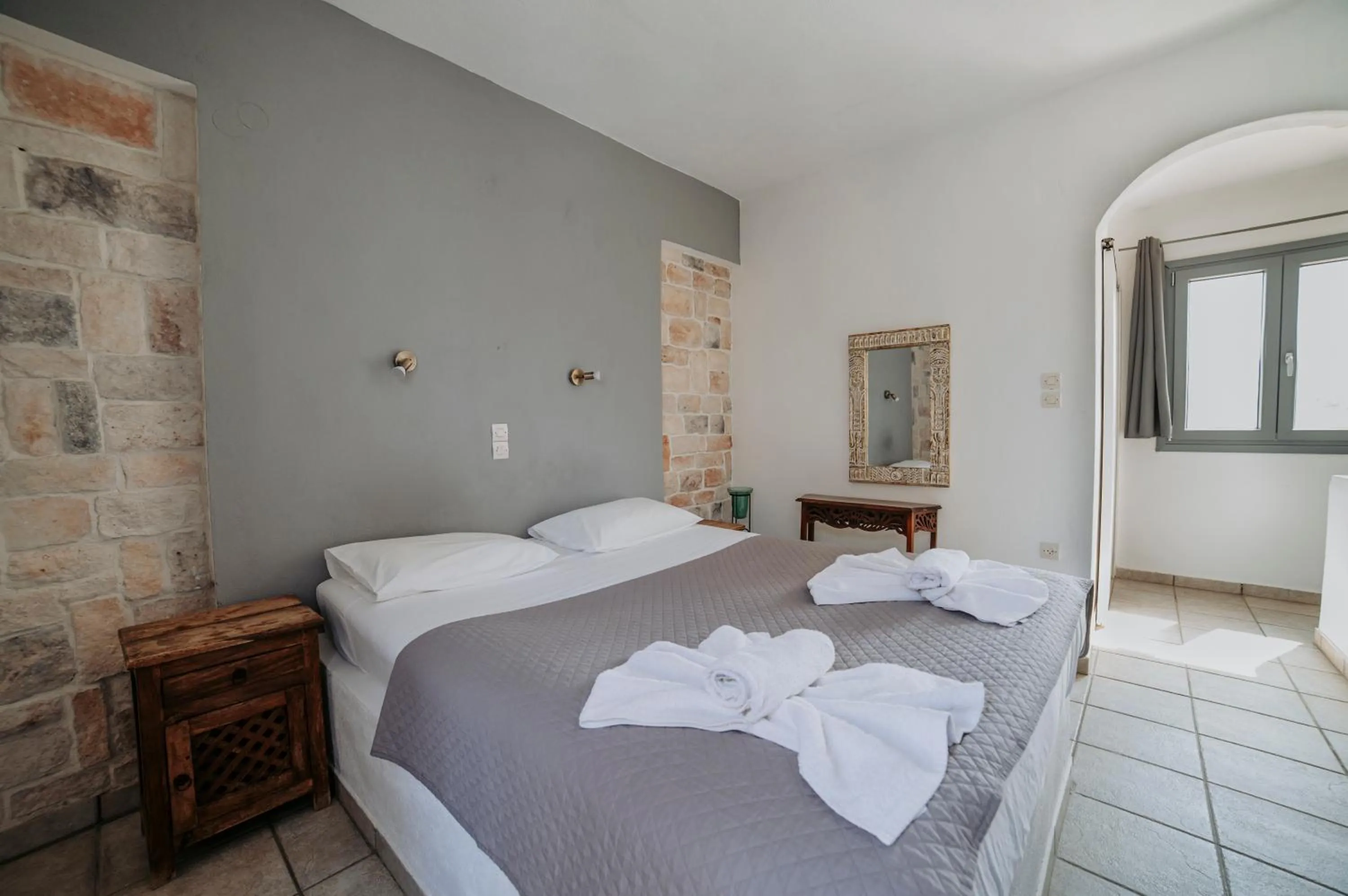 Bed in Naxos Summerland resort