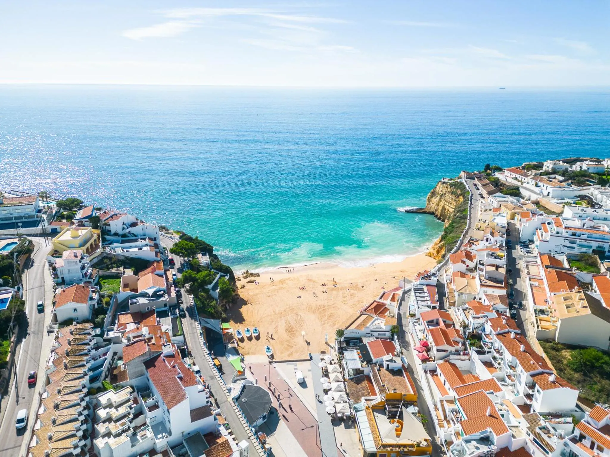 Bird's eye view in Apartment Carvoeiro By The Sea 1 by Algarve Vacation