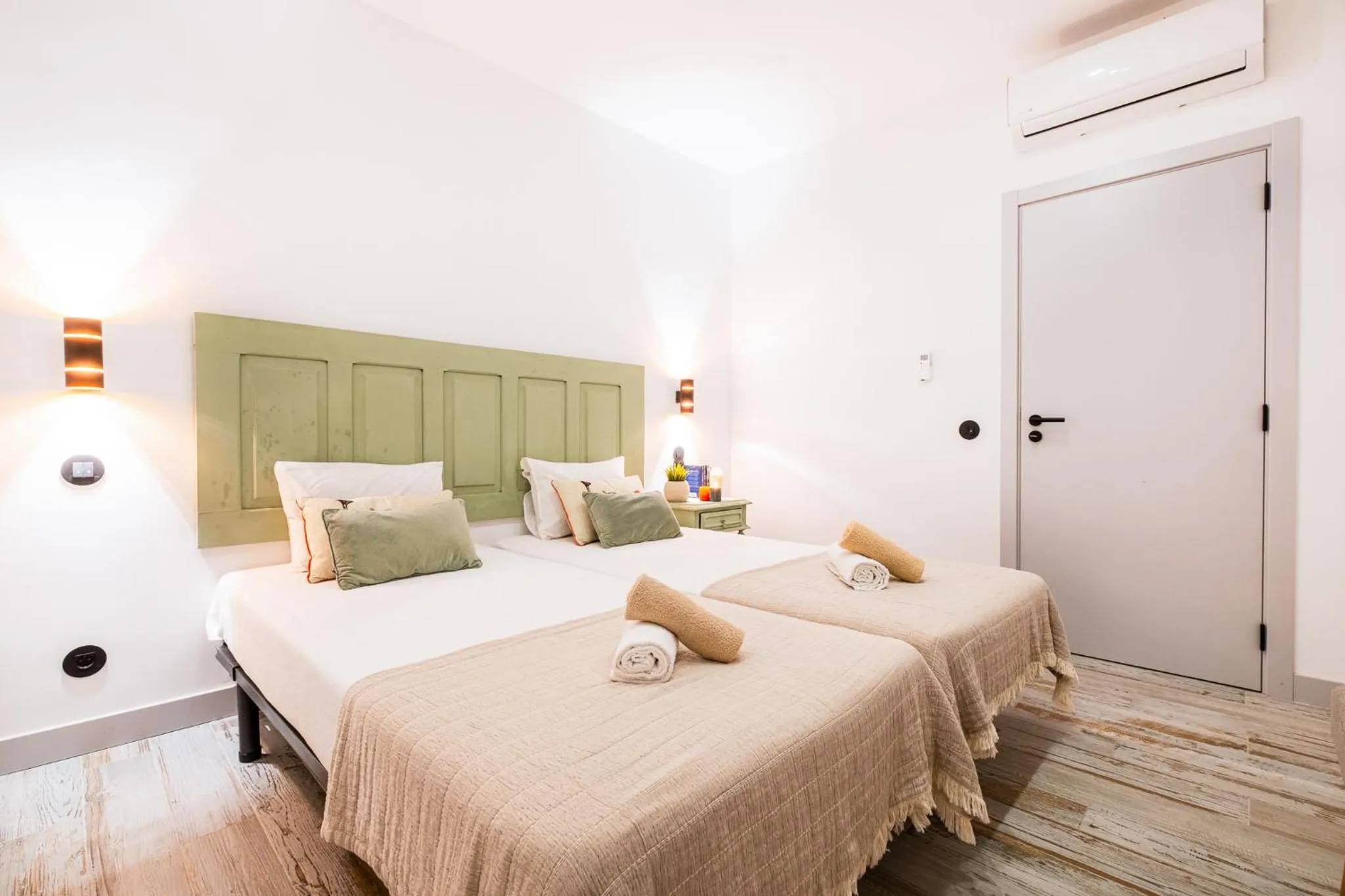 Bedroom, Bed in Apartment Carvoeiro By The Sea 1 by Algarve Vacation