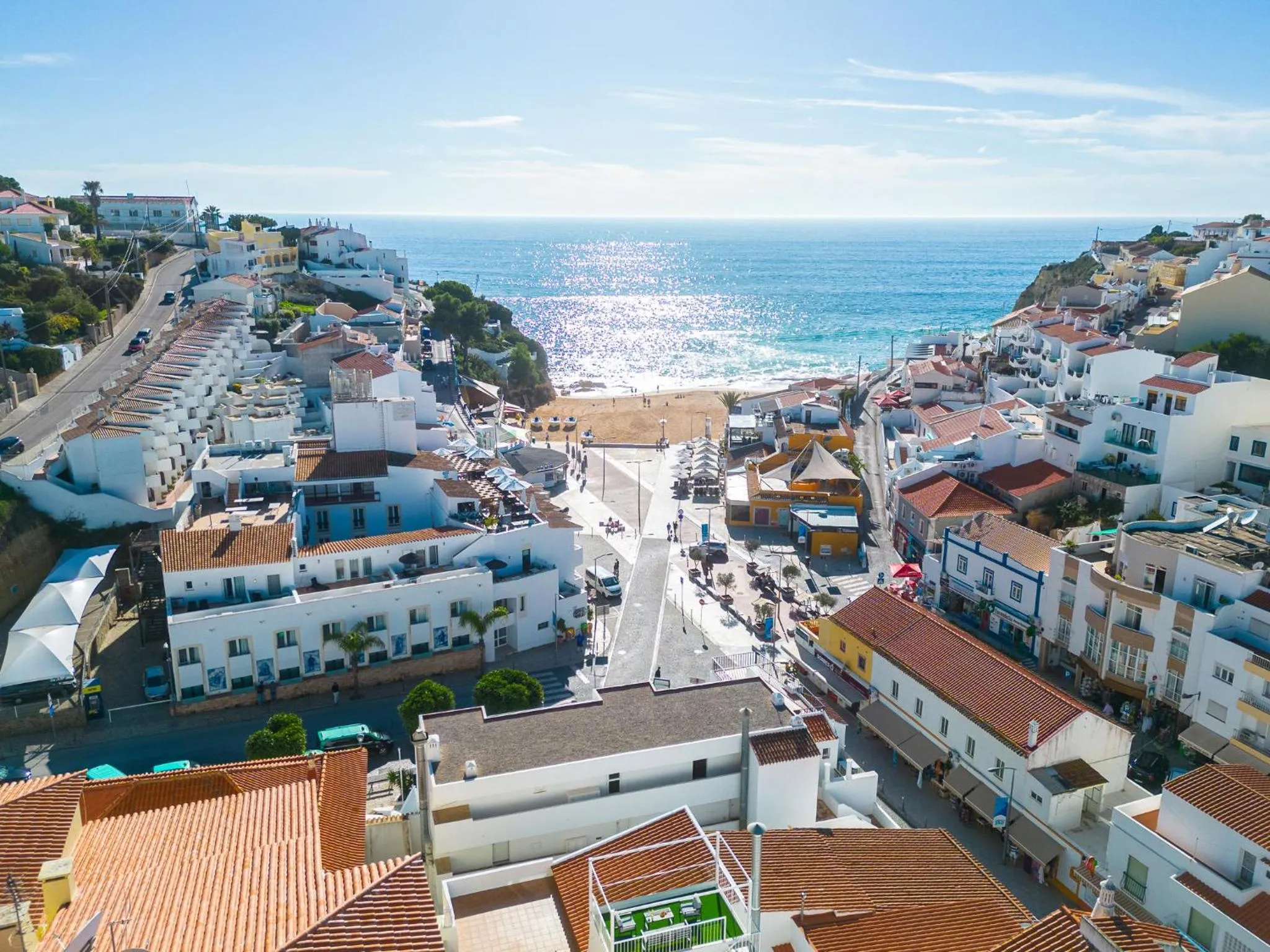 Bird's eye view in Apartment Carvoeiro By The Sea 1 by Algarve Vacation