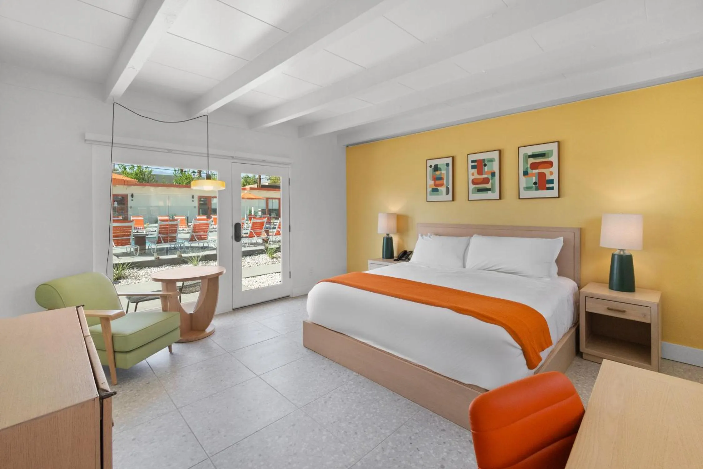 Bed in Mojave Resort - Adults Only