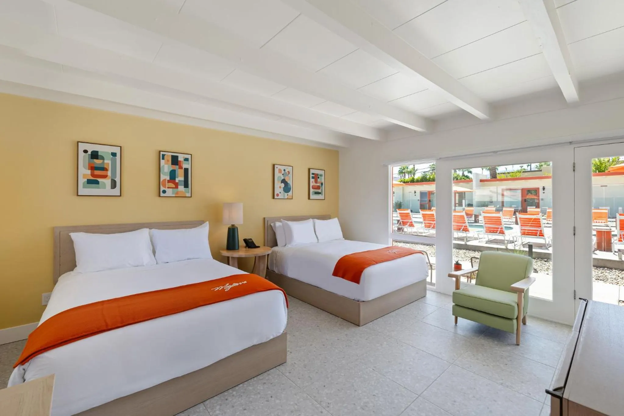 Bed in Mojave Resort - Adults Only