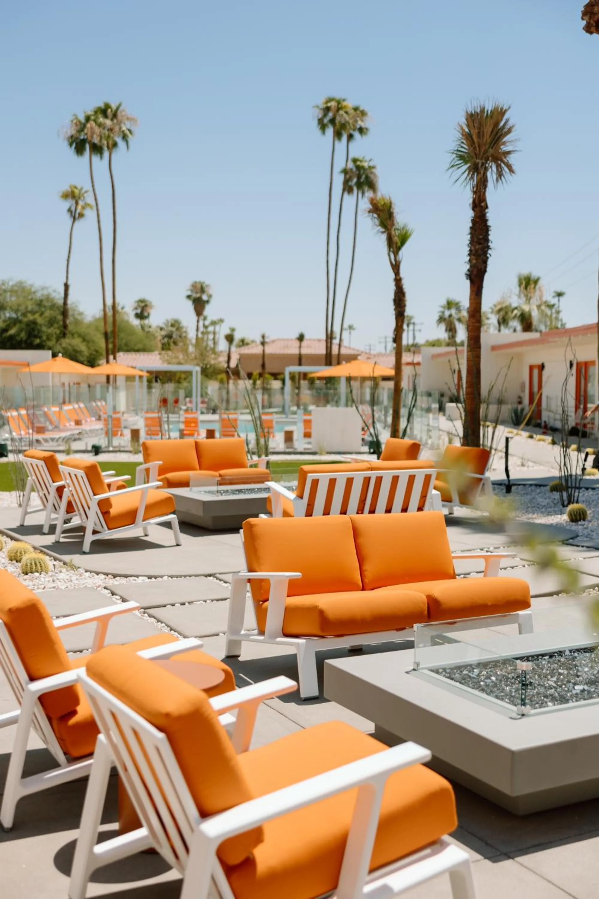 Patio in Mojave Resort - Adults Only