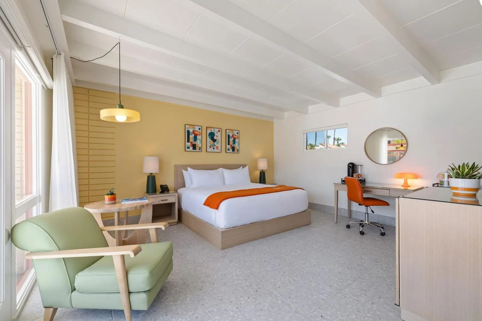 Bed in Mojave Resort - Adults Only