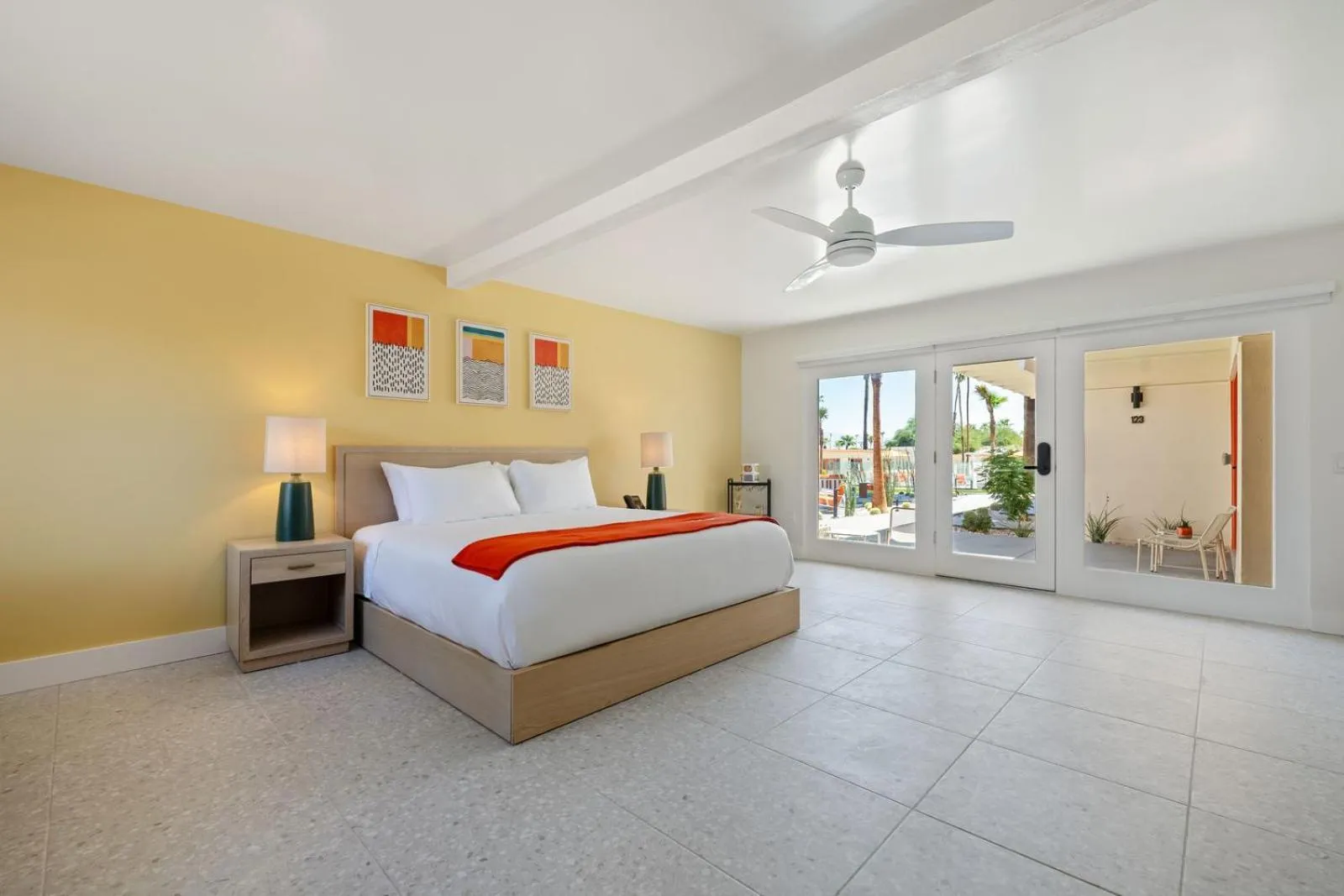 Bed in Mojave Resort - Adults Only