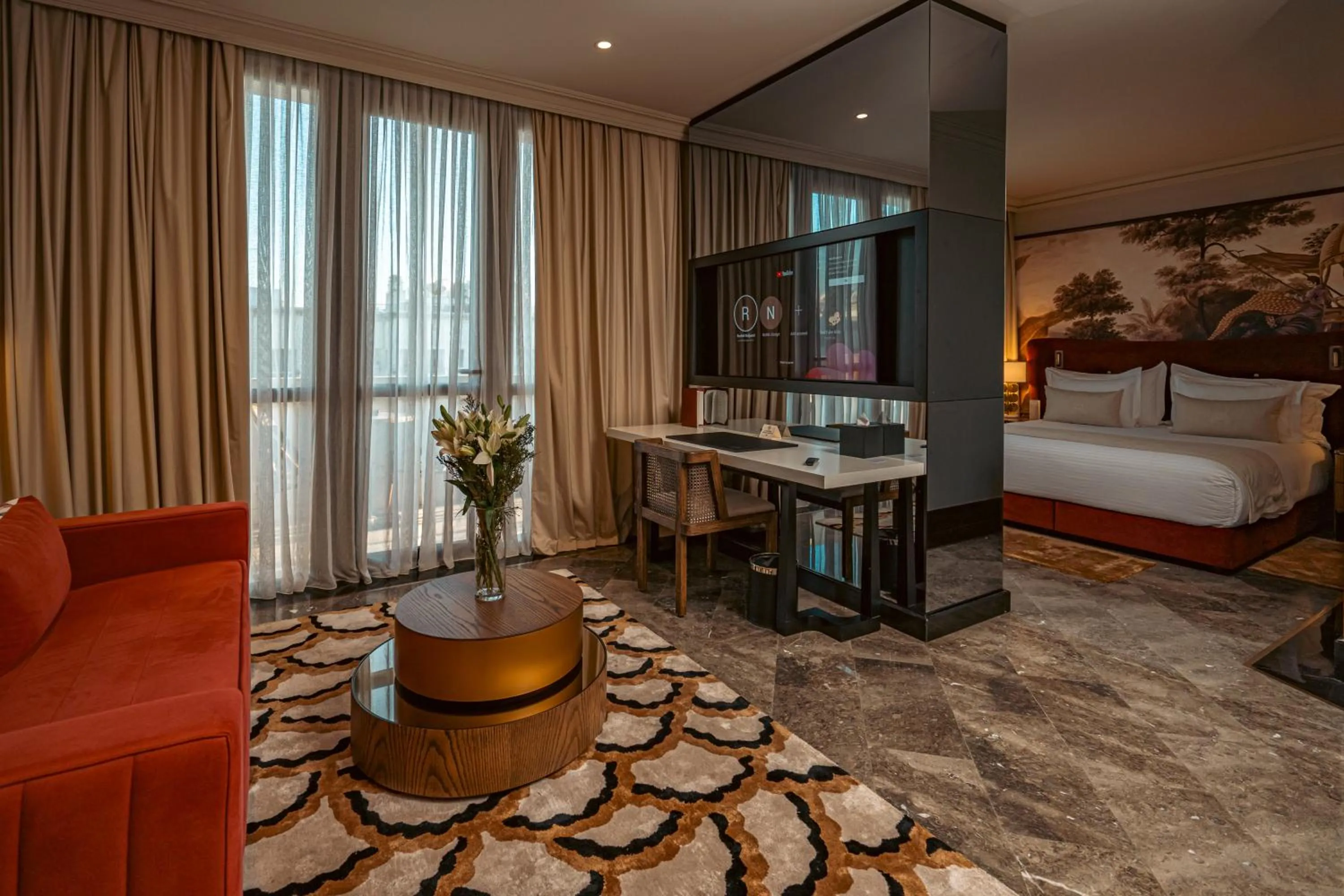 Living room, Bed in Marly Boutique Hôtel