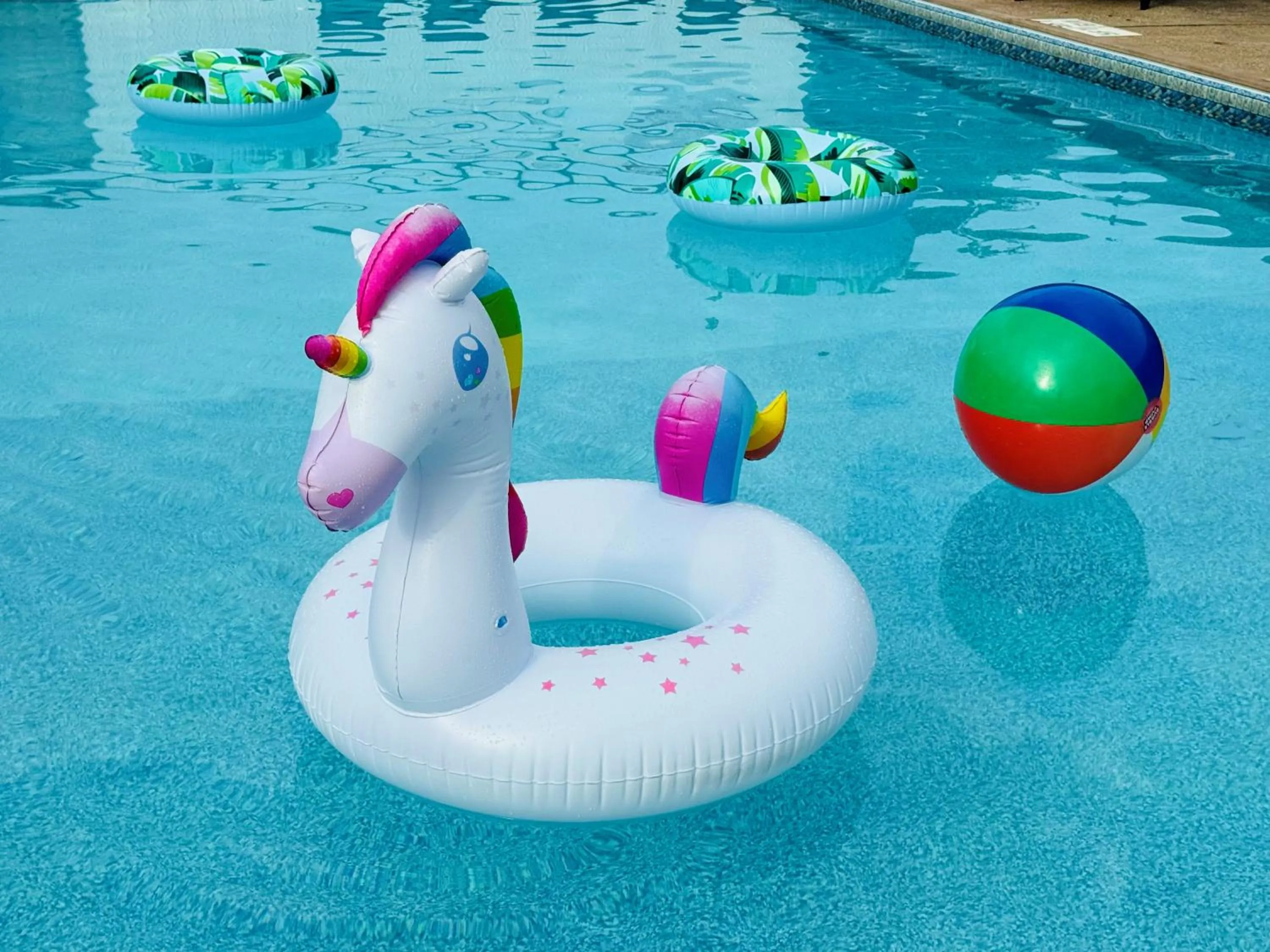 Swimming pool in Quality Lodge