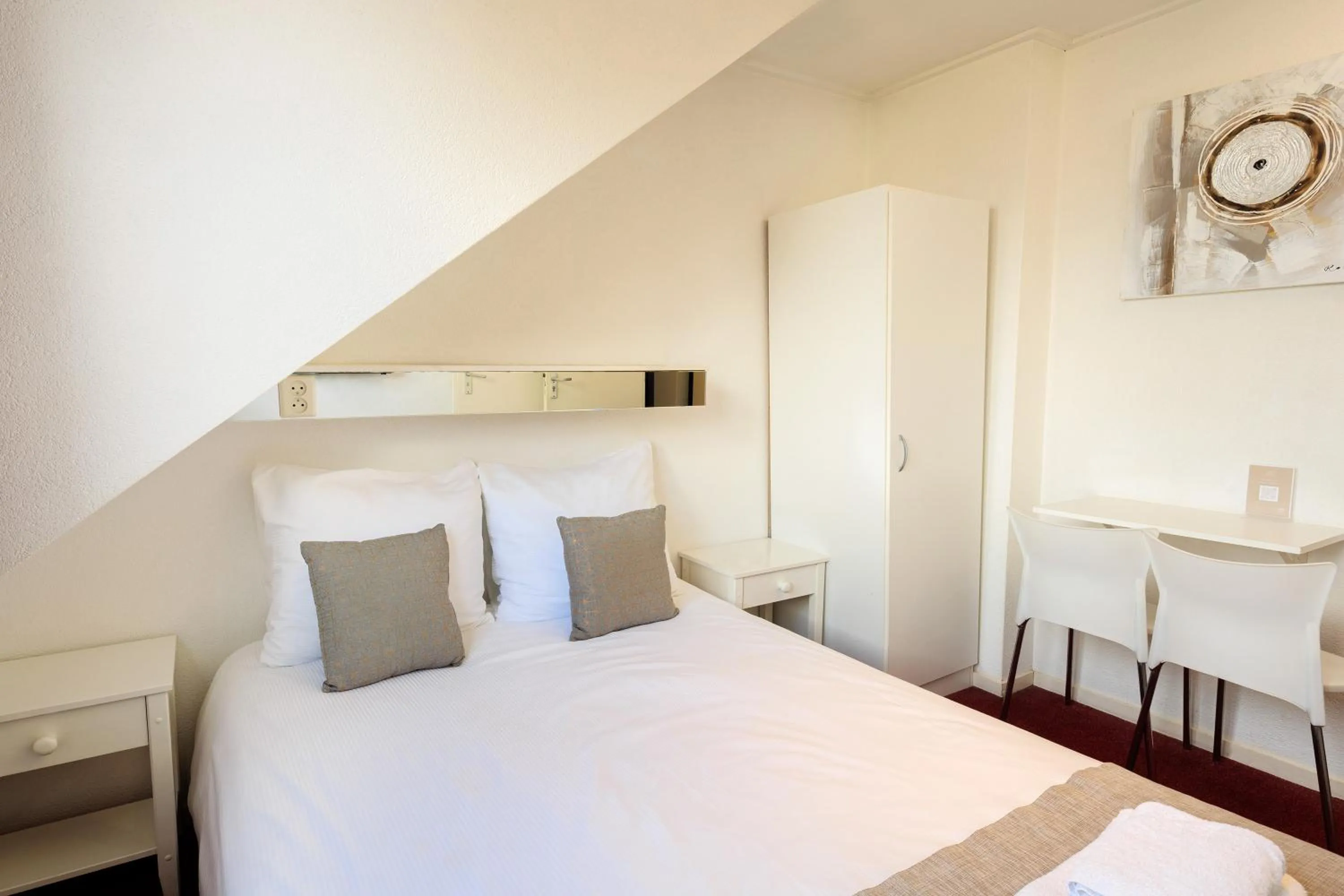 Bedroom, Bed in Hotel Berg en Bos