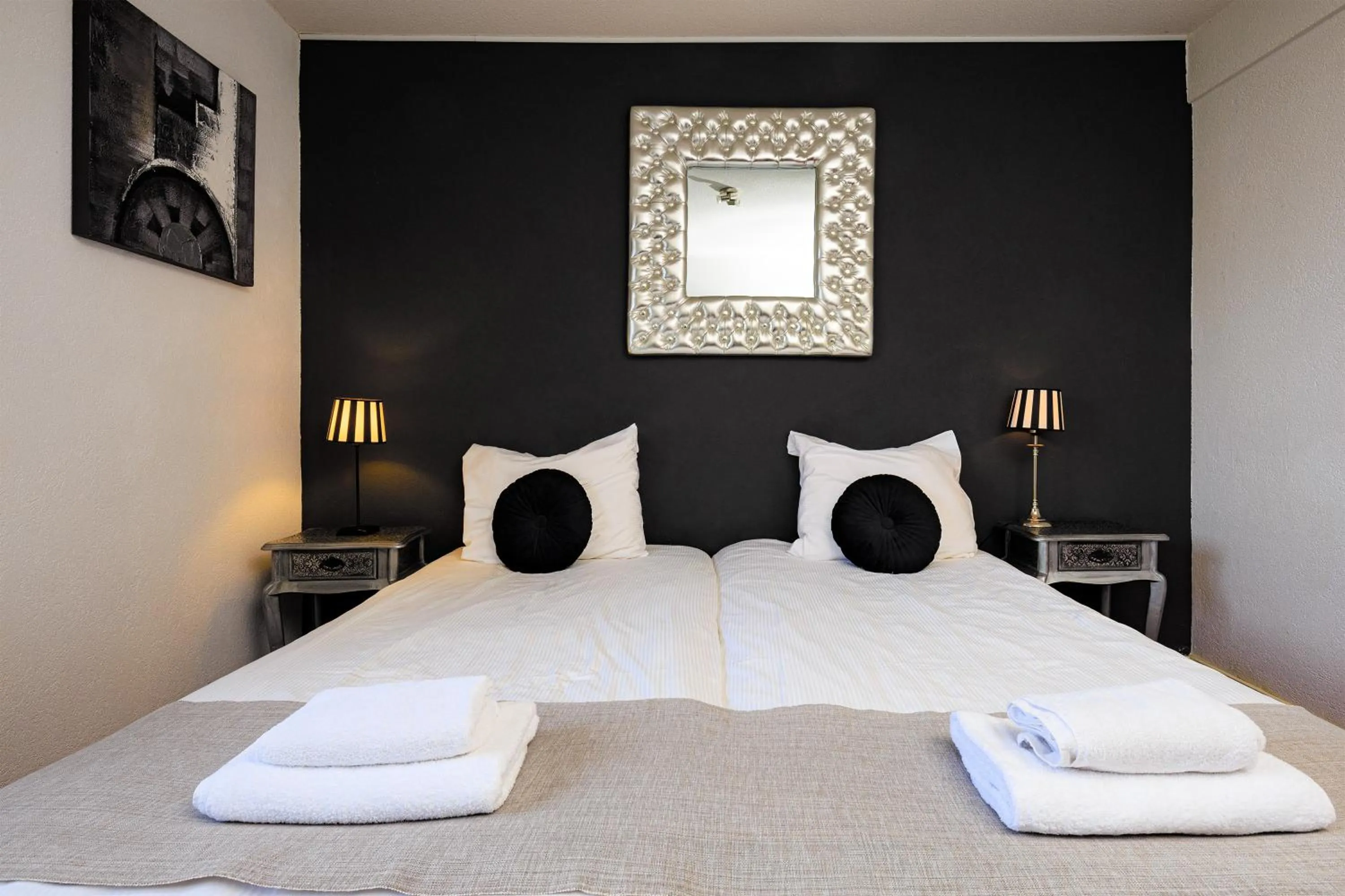 Bed in Hotel Berg en Bos