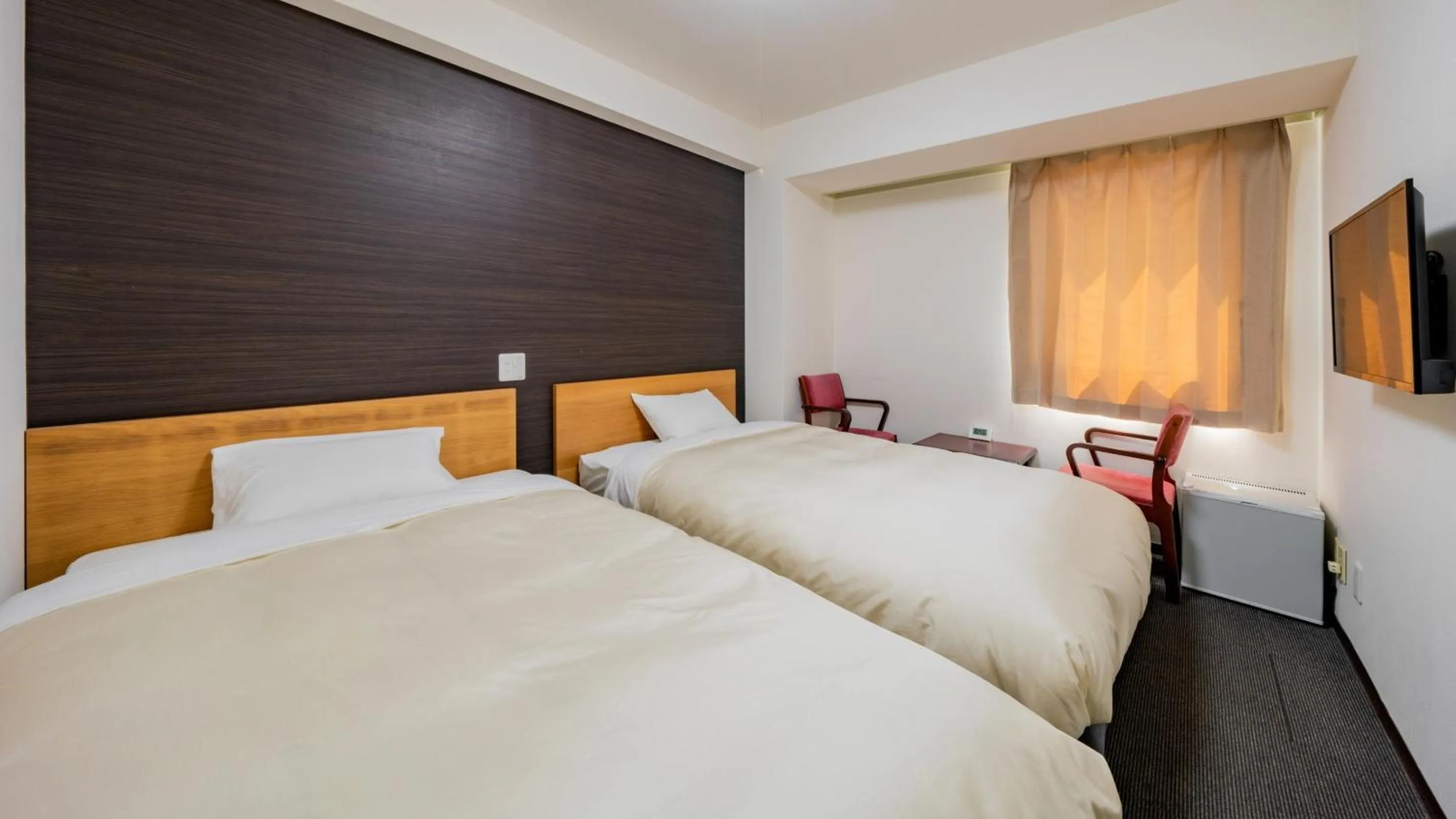 Photo of the whole room, Bed in Hotel Obihiro Hills