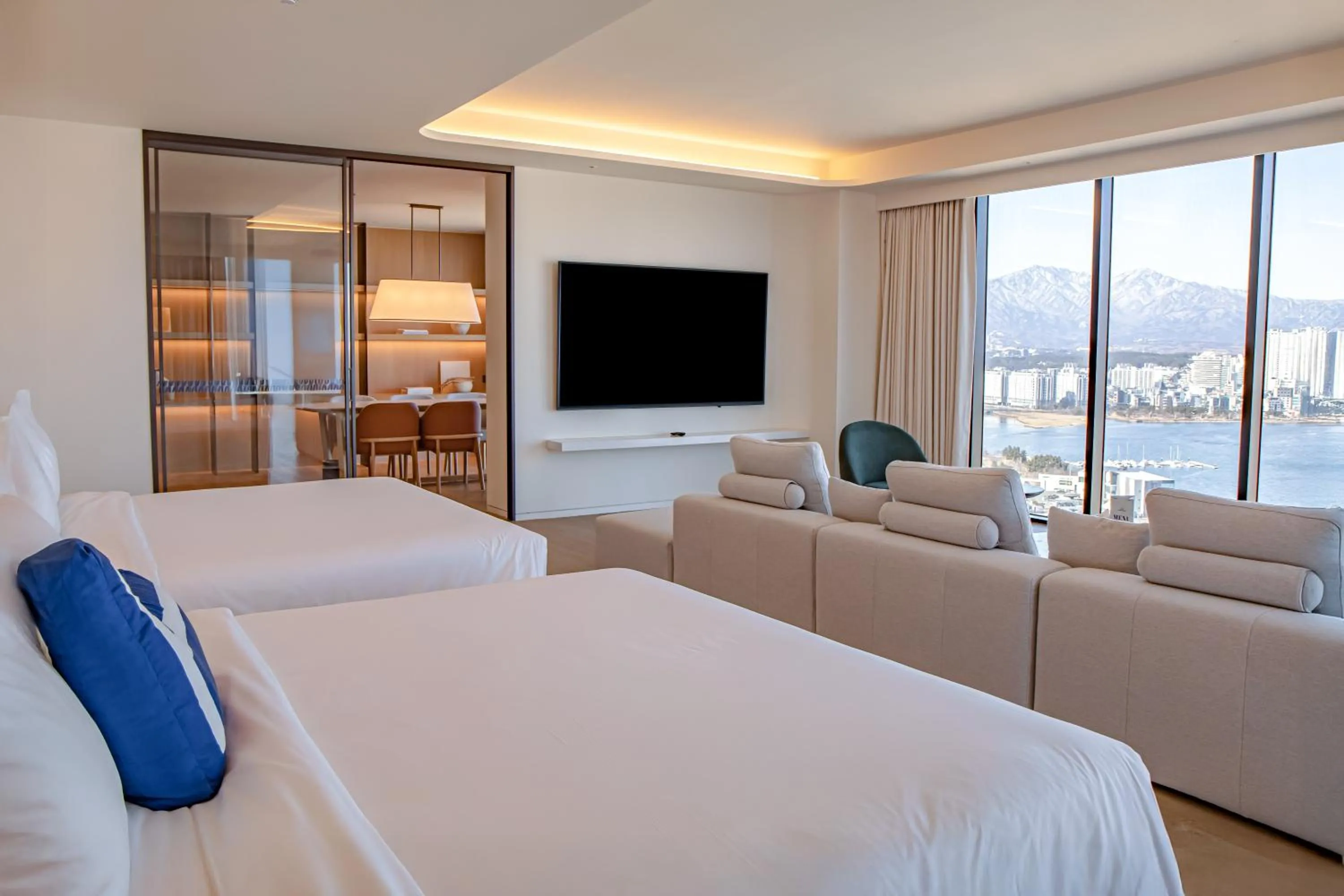 Bed in Homm Marina Sokcho