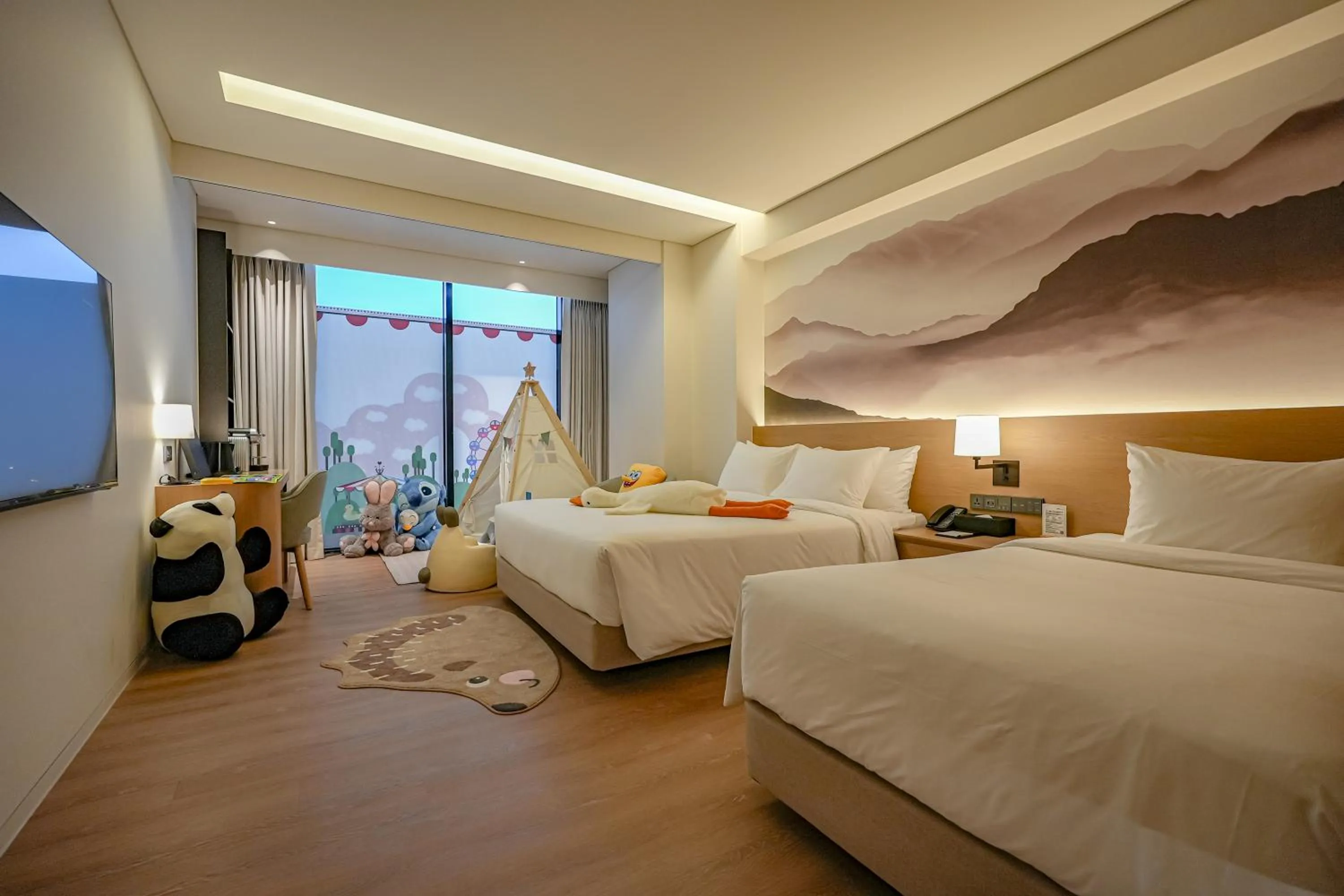 Bed in Homm Marina Sokcho