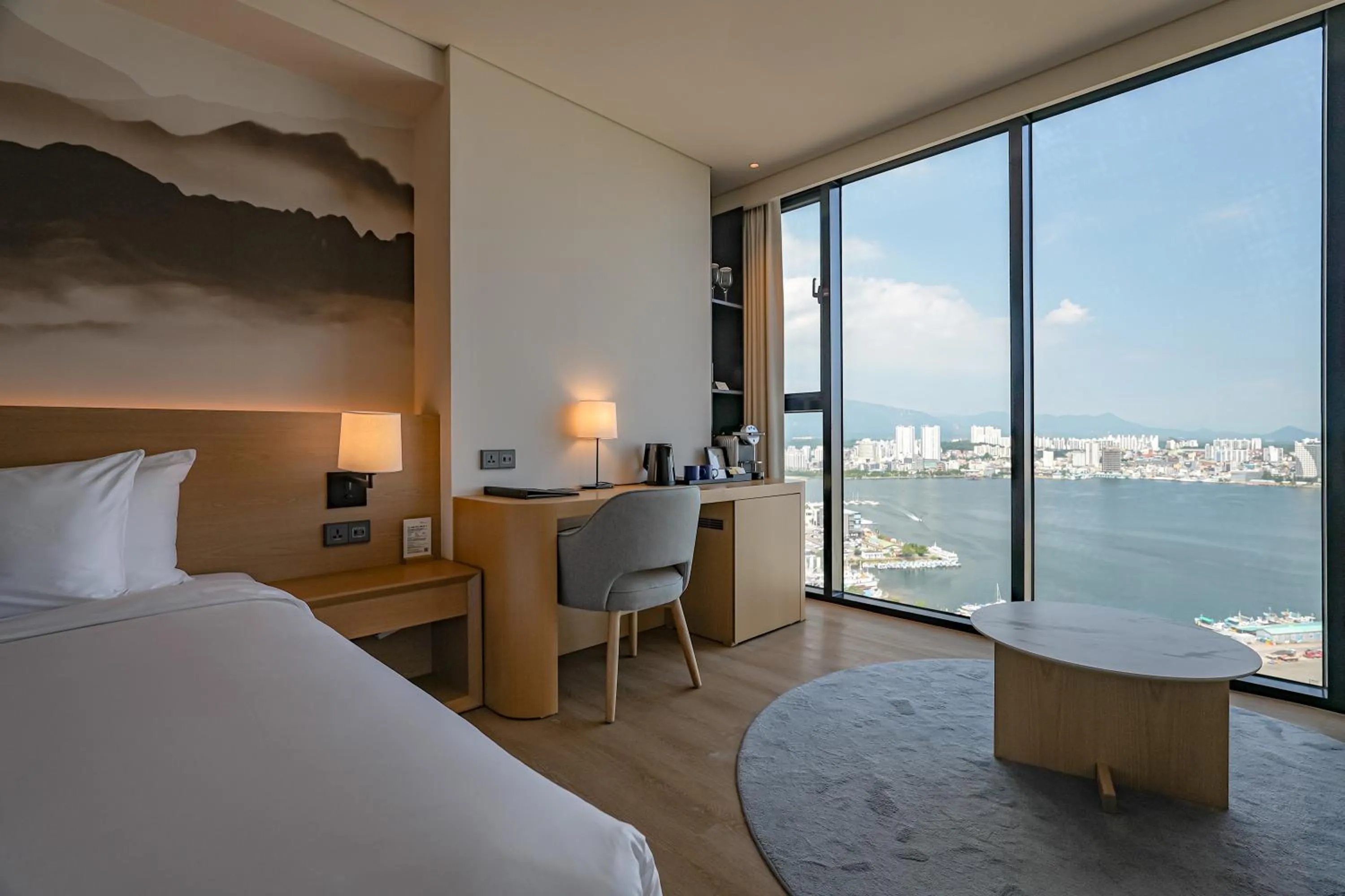 View (from property/room), Bed in Homm Marina Sokcho