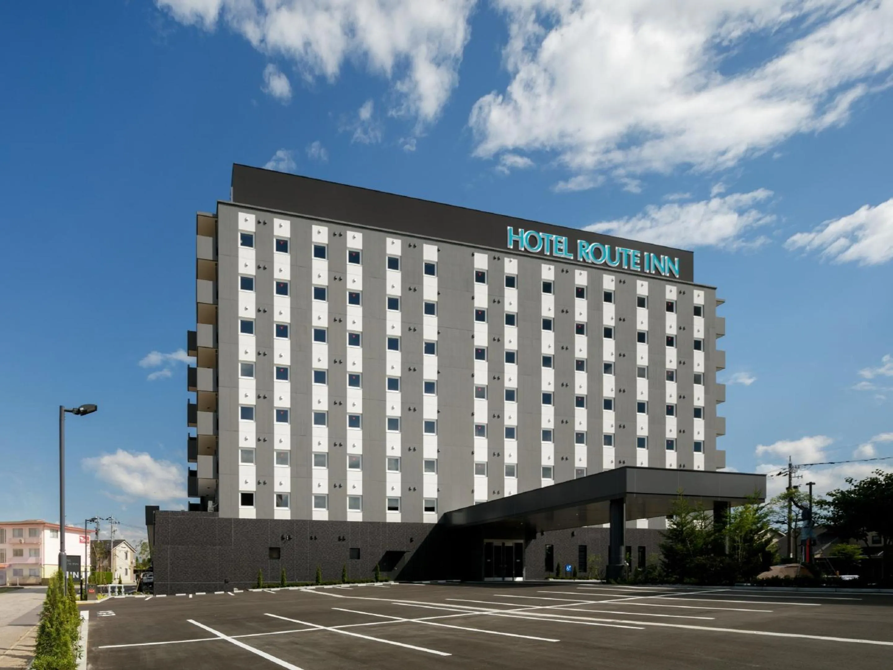 Property building in Hotel Route Inn Tonami Inter
