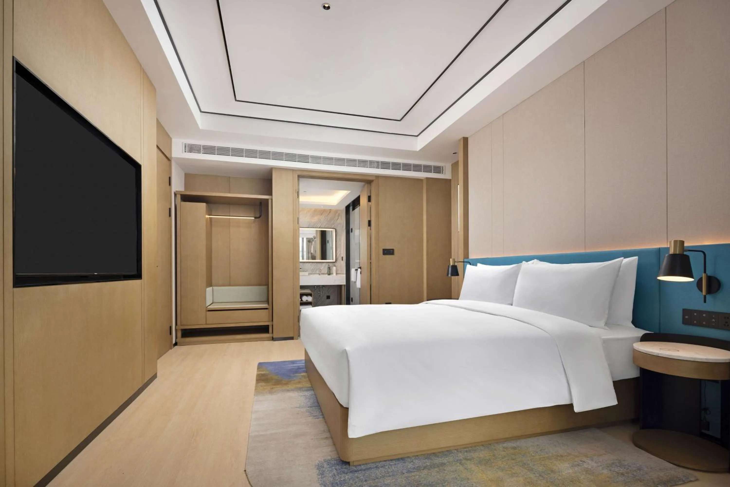 Bed in Hilton Garden Inn Chengdu Chenghua