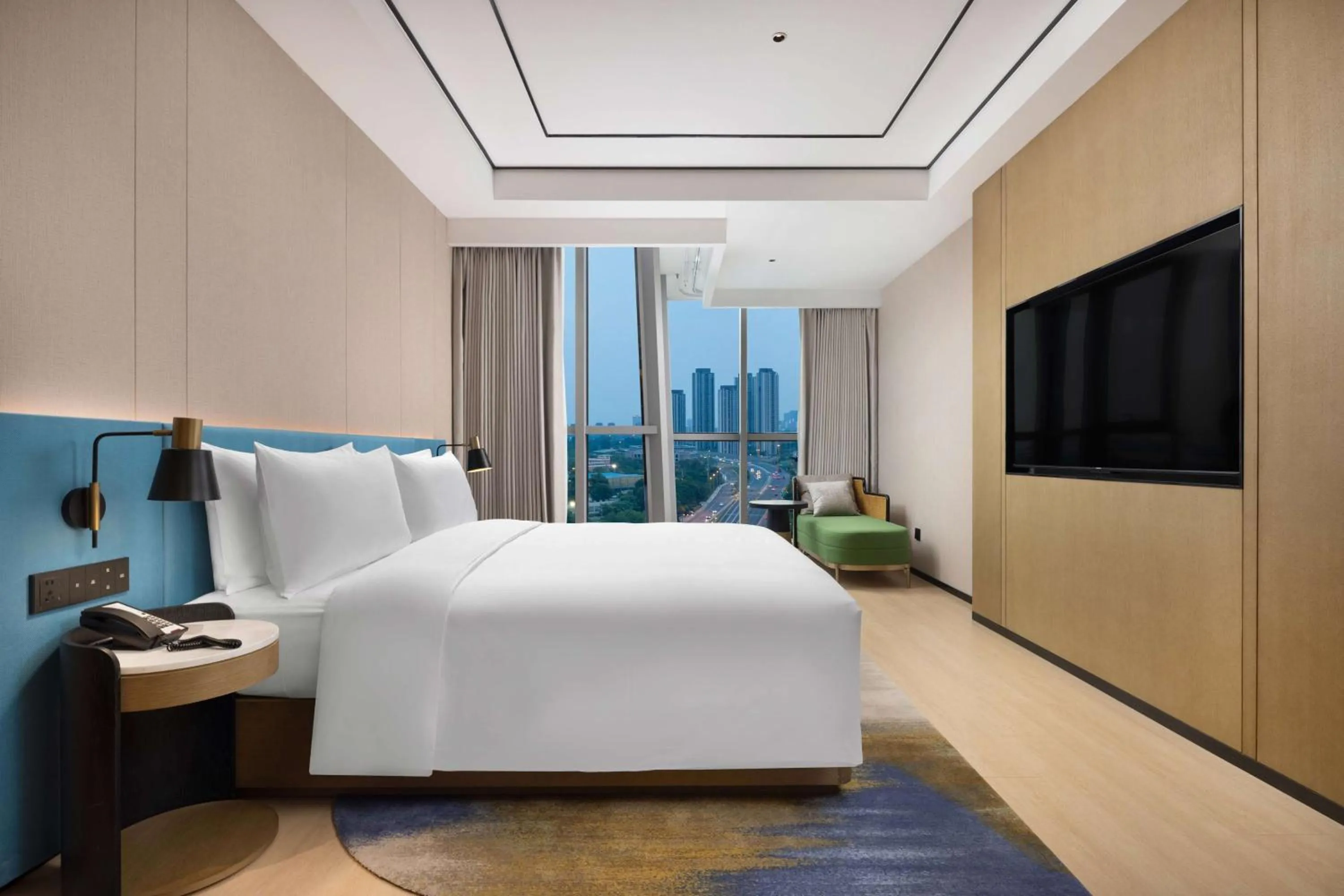 Bed in Hilton Garden Inn Chengdu Chenghua