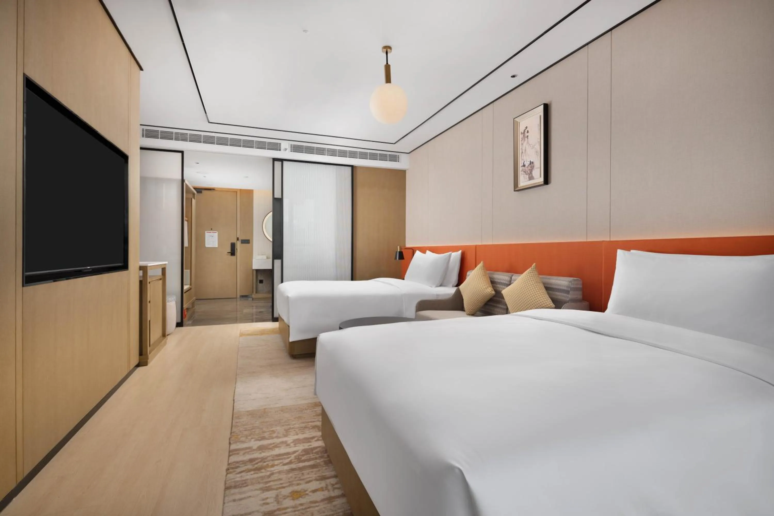 Bed in Hilton Garden Inn Chengdu Chenghua