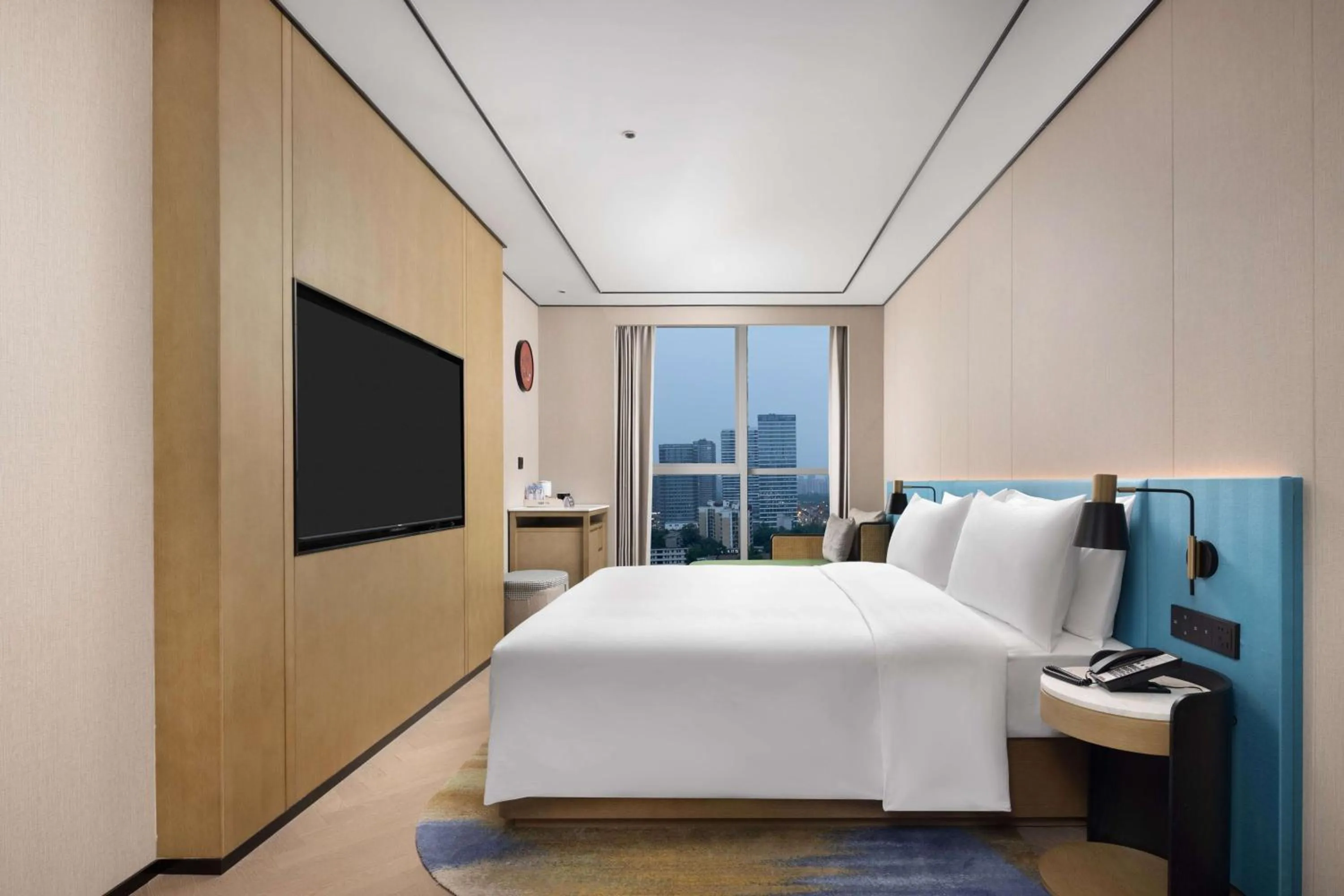 Bed in Hilton Garden Inn Chengdu Chenghua