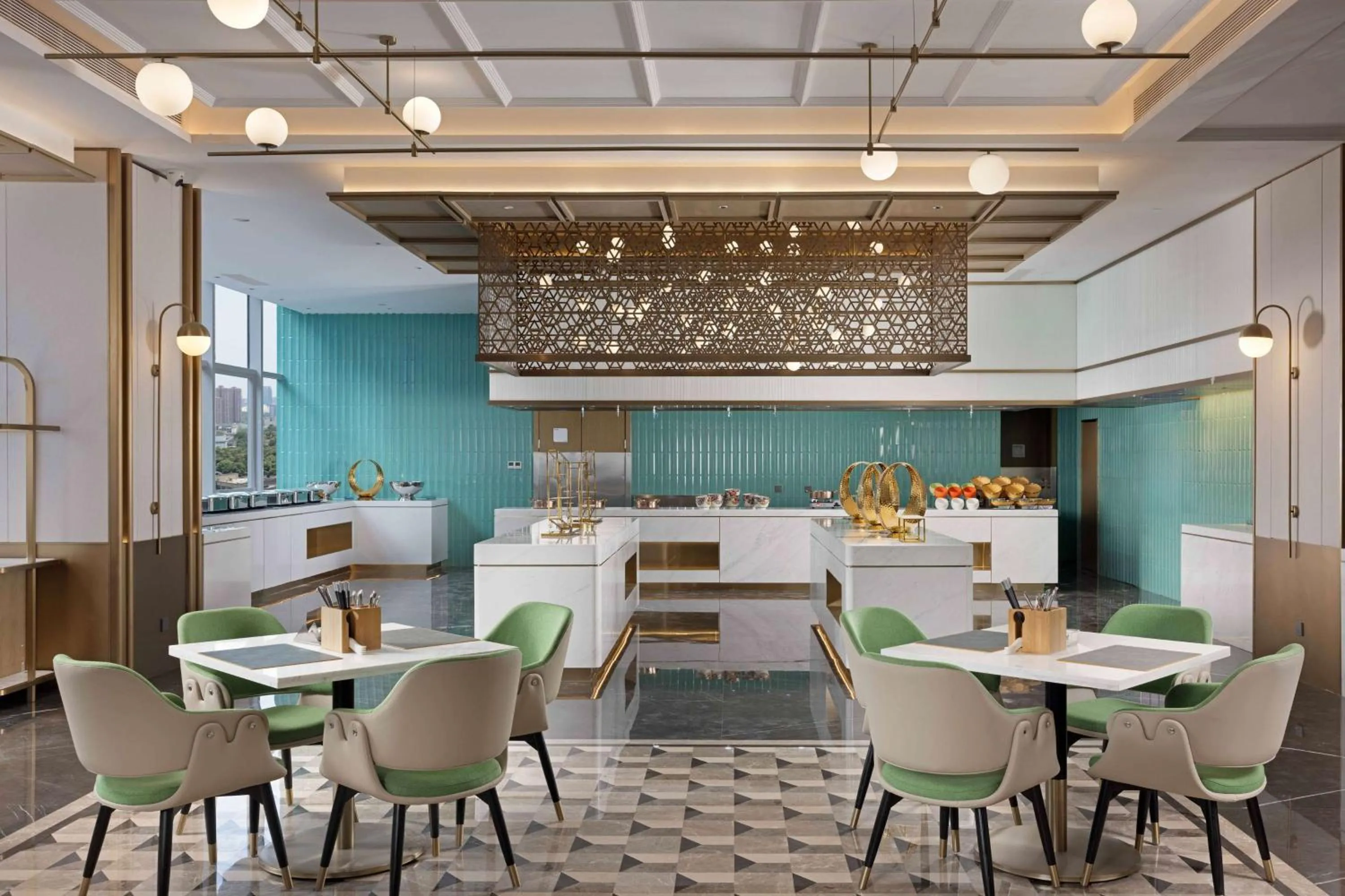 Lobby or reception in Hilton Garden Inn Chengdu Chenghua