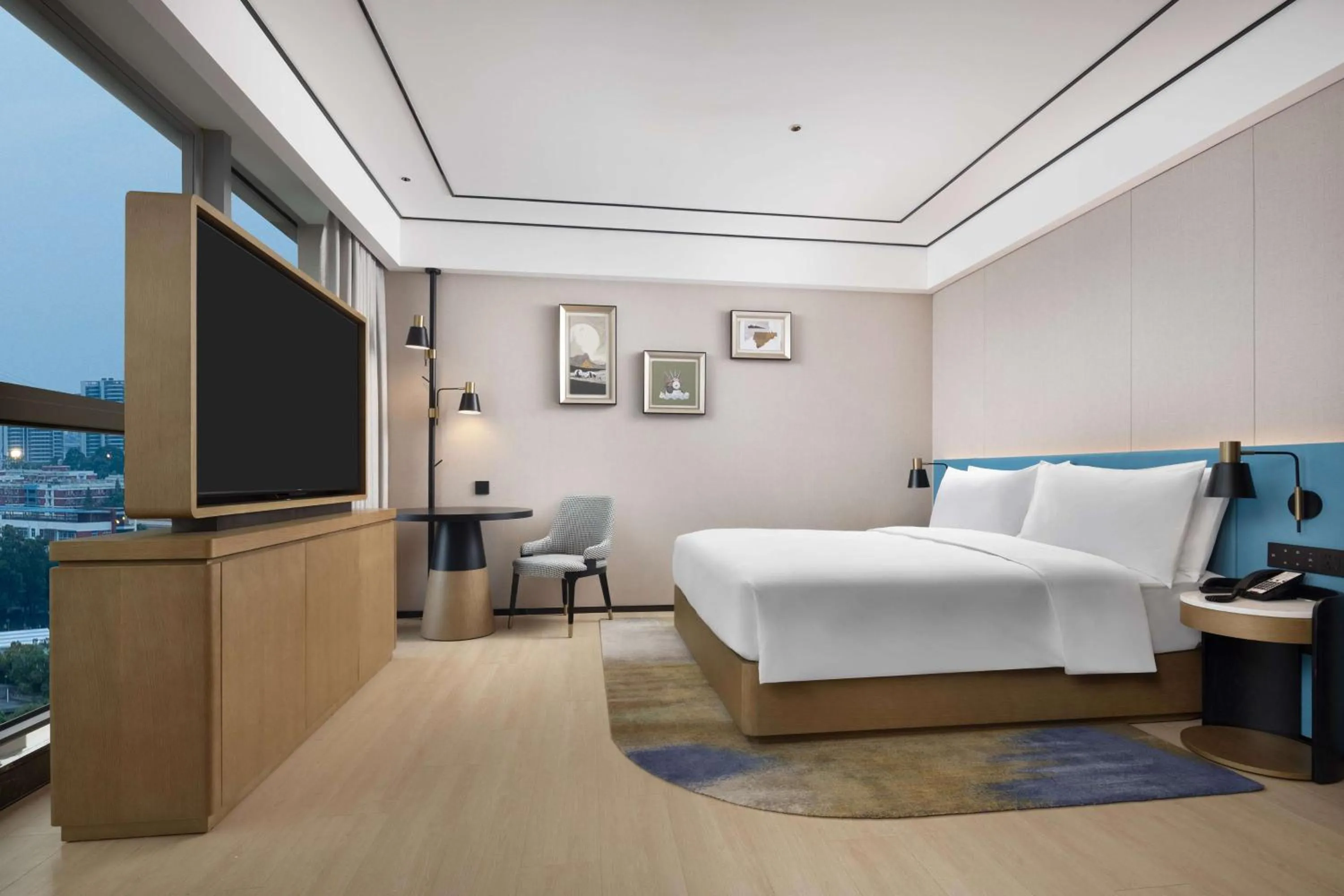 Bedroom, Bed in Hilton Garden Inn Chengdu Chenghua