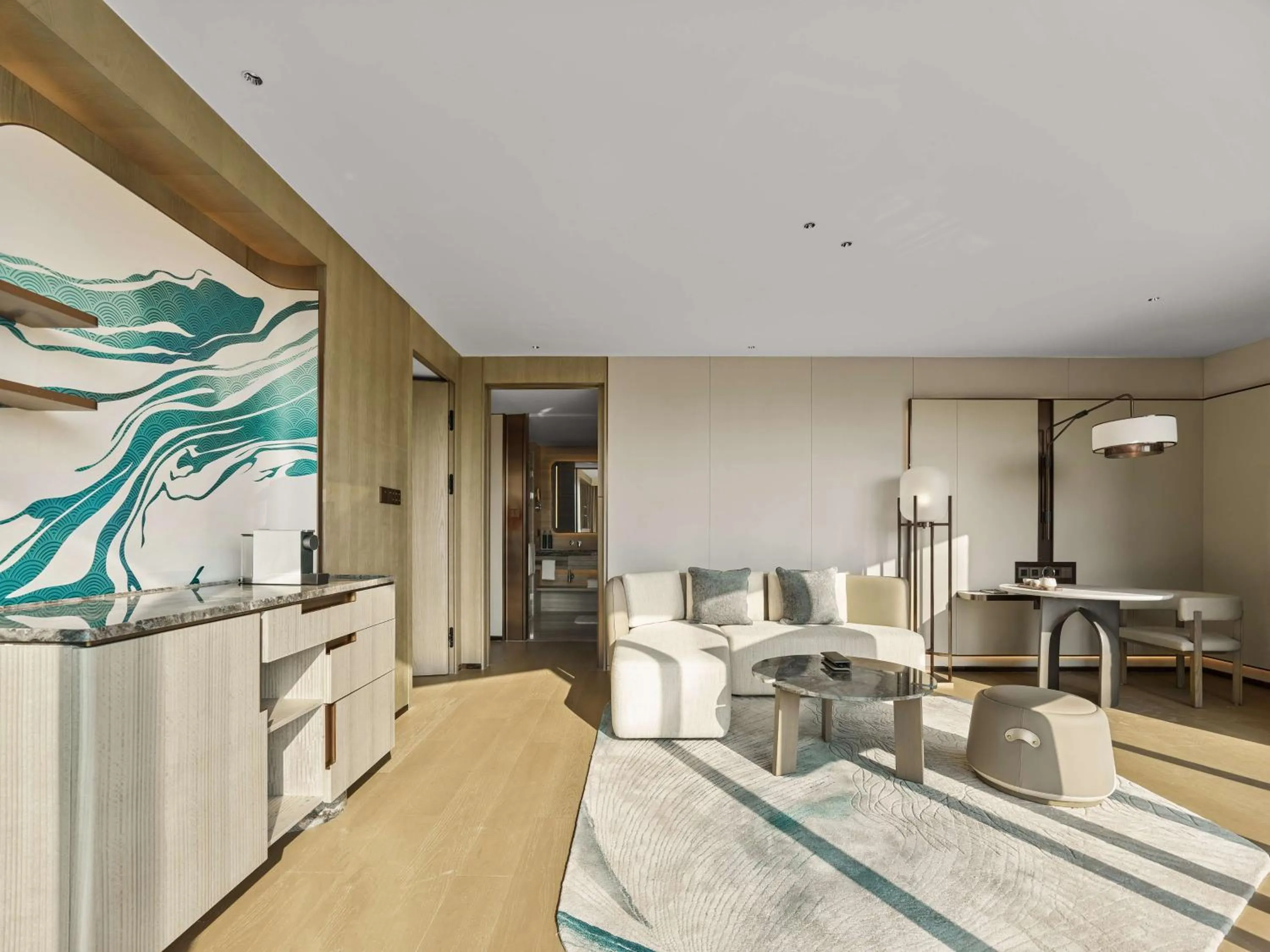 Living room in Doubletree By Hilton Chengdu Xinglong Lake