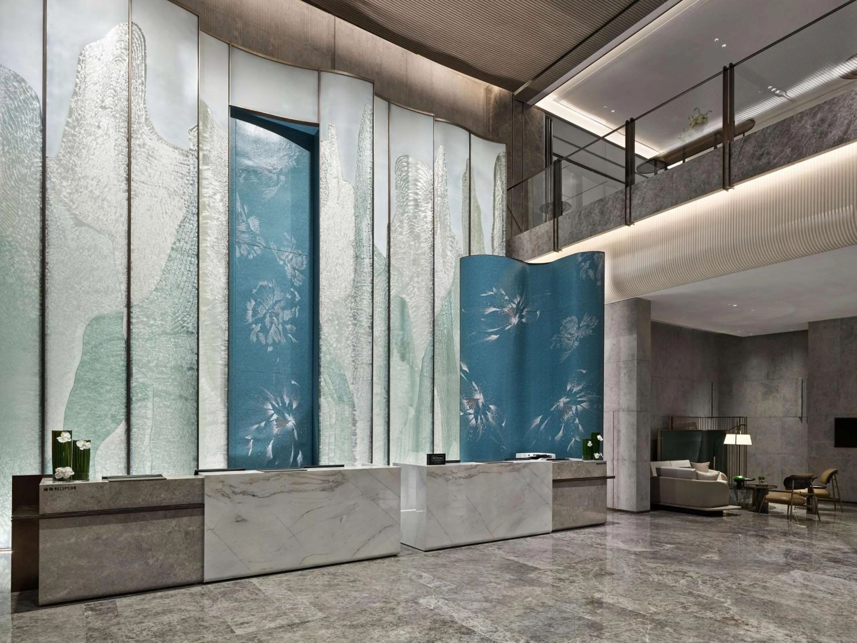 Lobby or reception in Doubletree By Hilton Chengdu Xinglong Lake