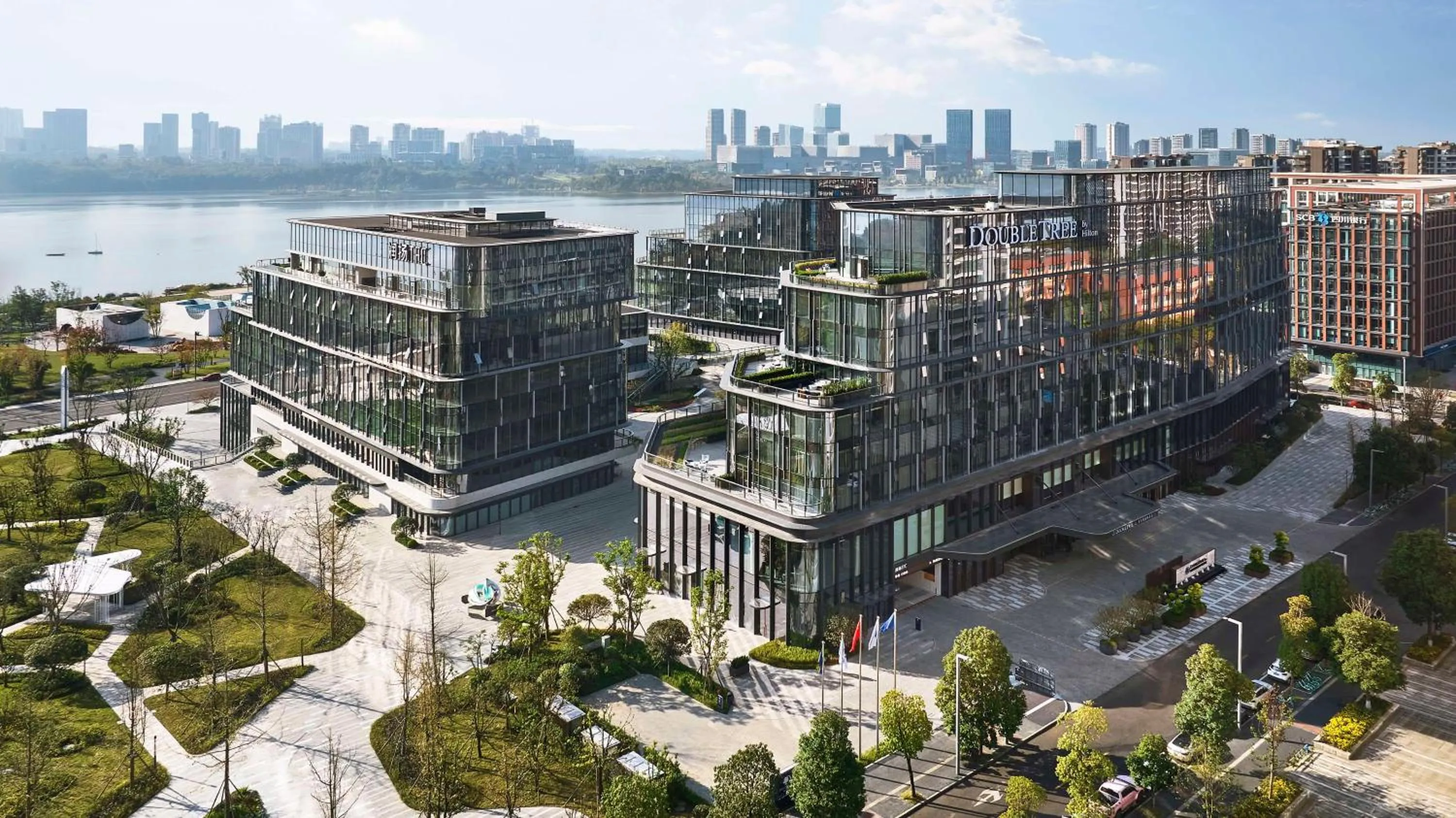 Property building in Doubletree By Hilton Chengdu Xinglong Lake