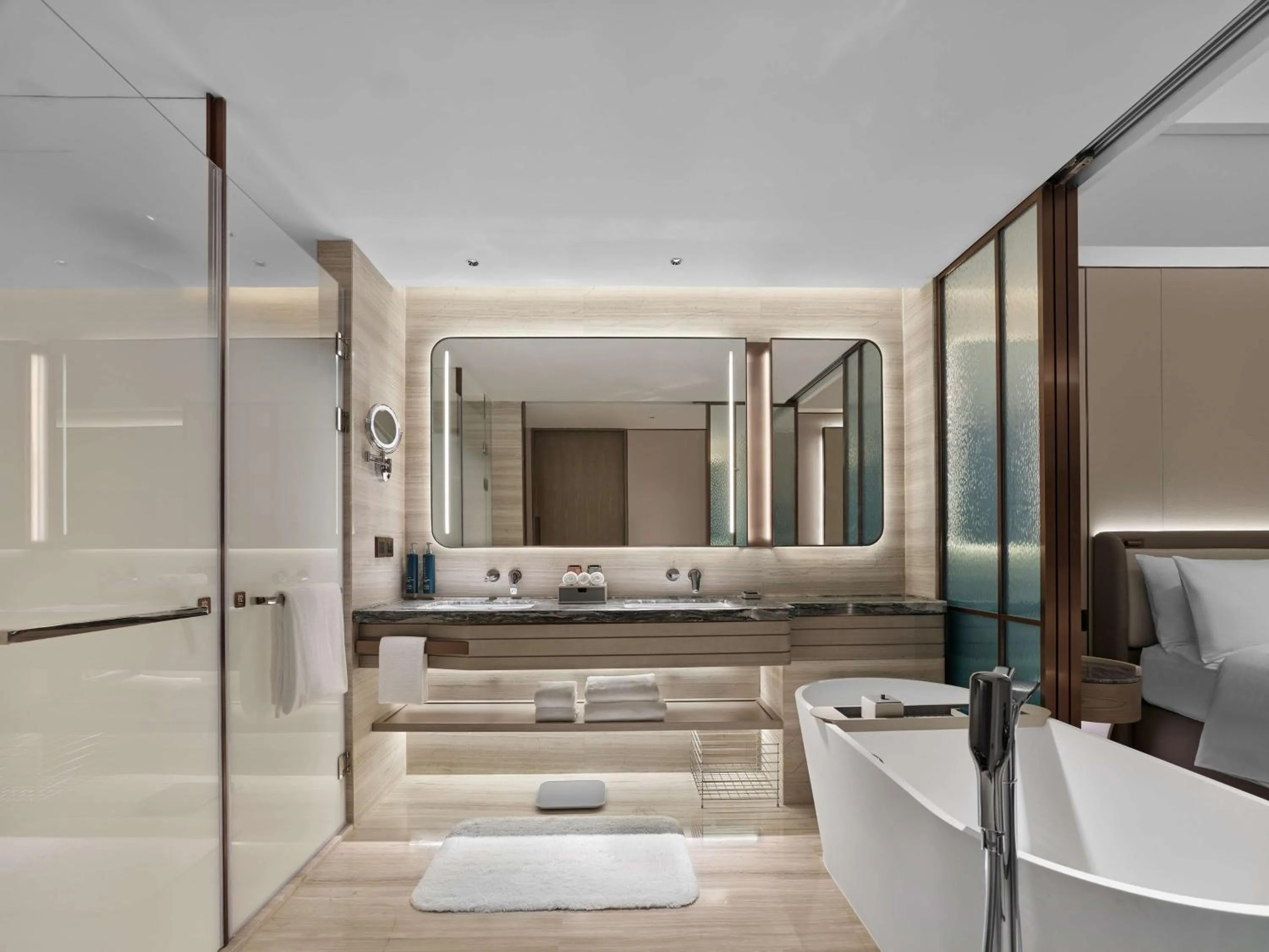 Bathroom in Doubletree By Hilton Chengdu Xinglong Lake