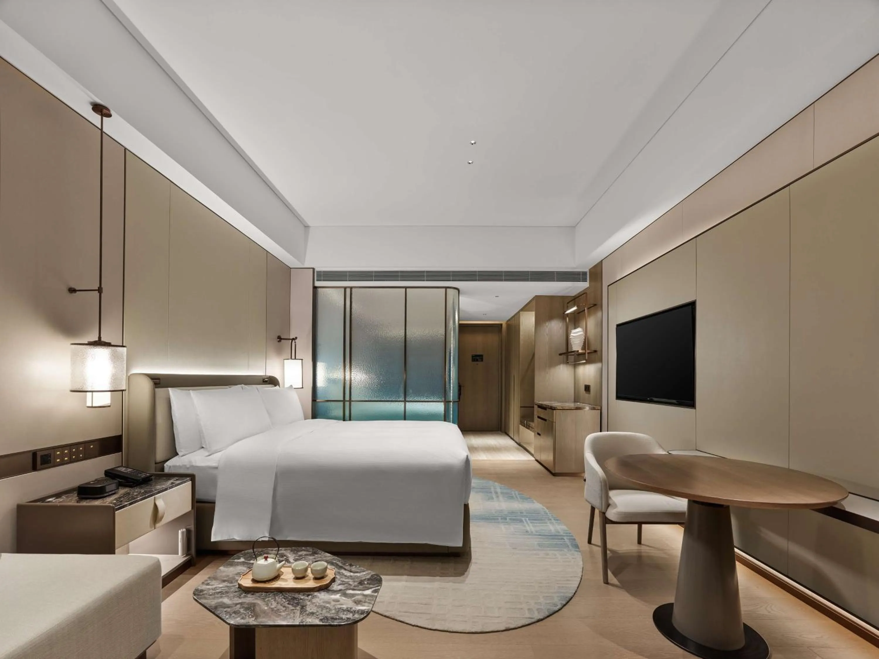 Bed in Doubletree By Hilton Chengdu Xinglong Lake