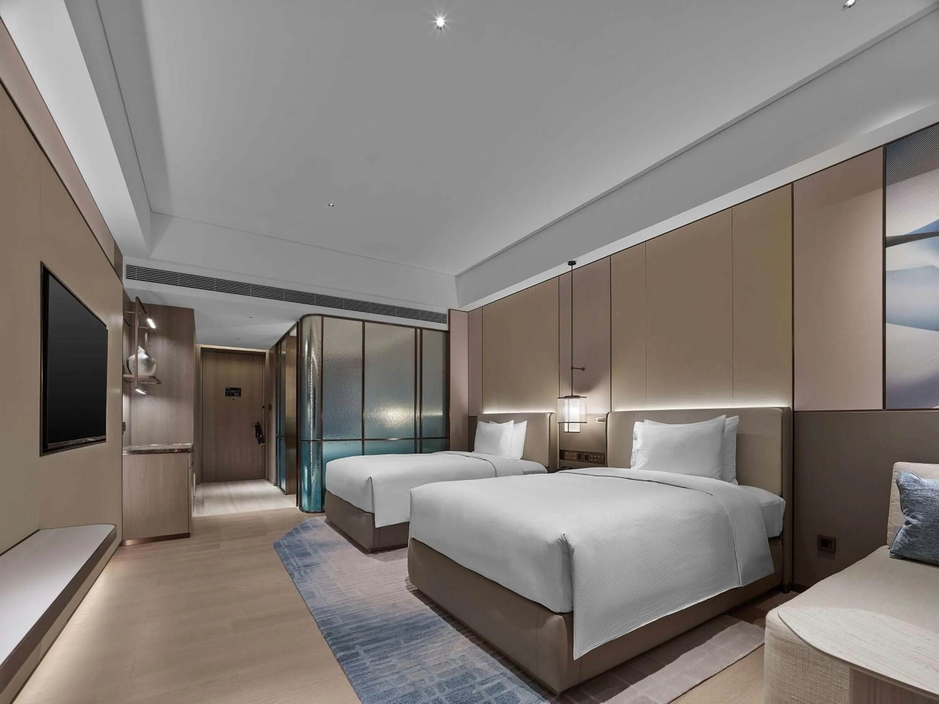 Bed in Doubletree By Hilton Chengdu Xinglong Lake