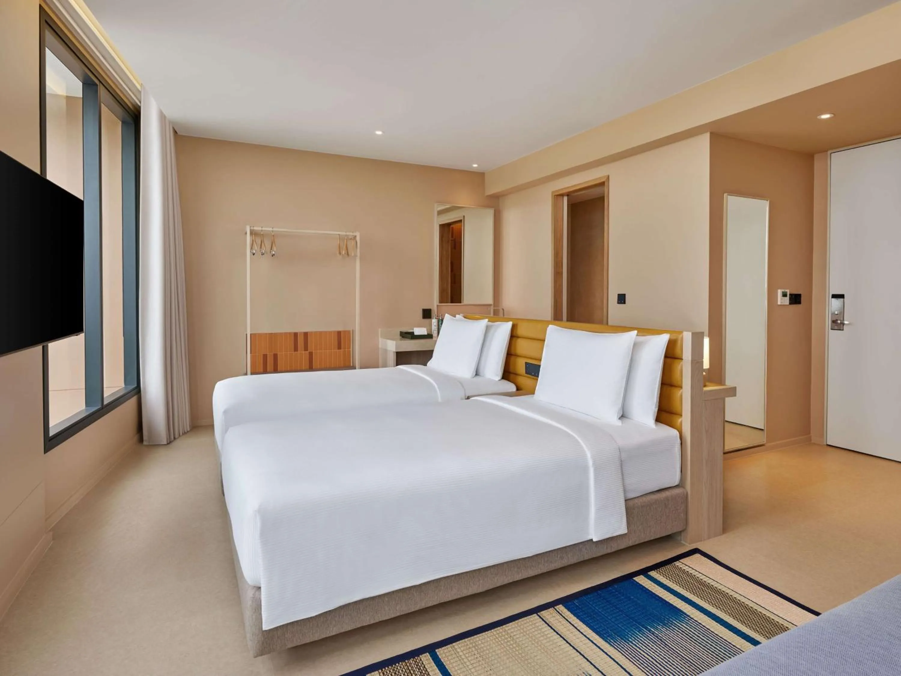 Bed in Hilton Garden Inn Rayong