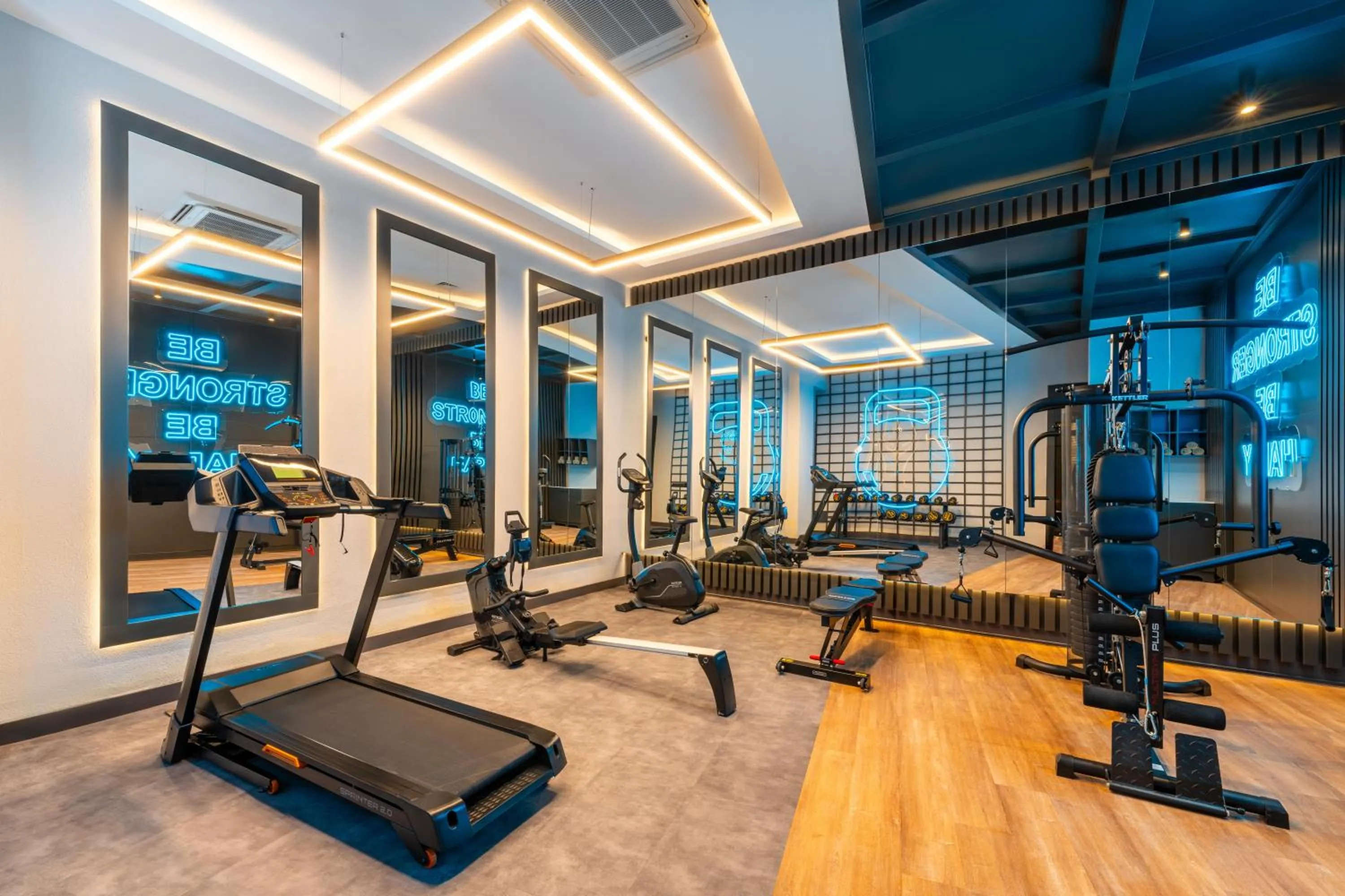 Fitness centre/facilities in Lexia Hotels